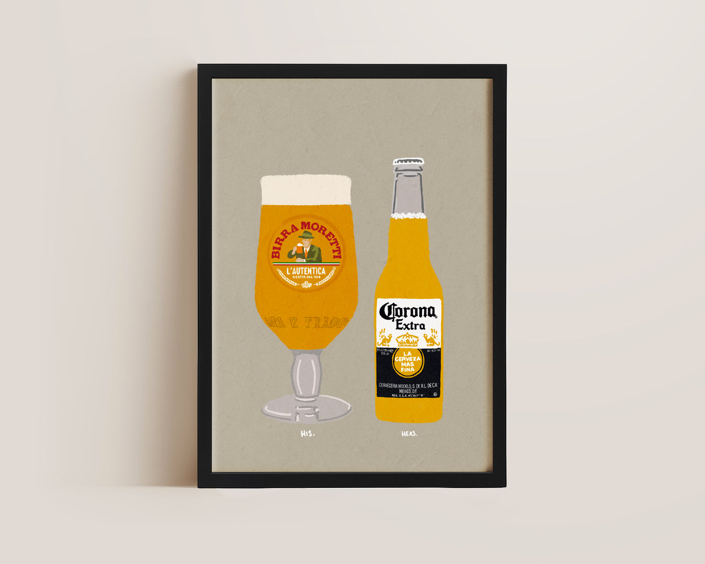 Moretti & Corona Print