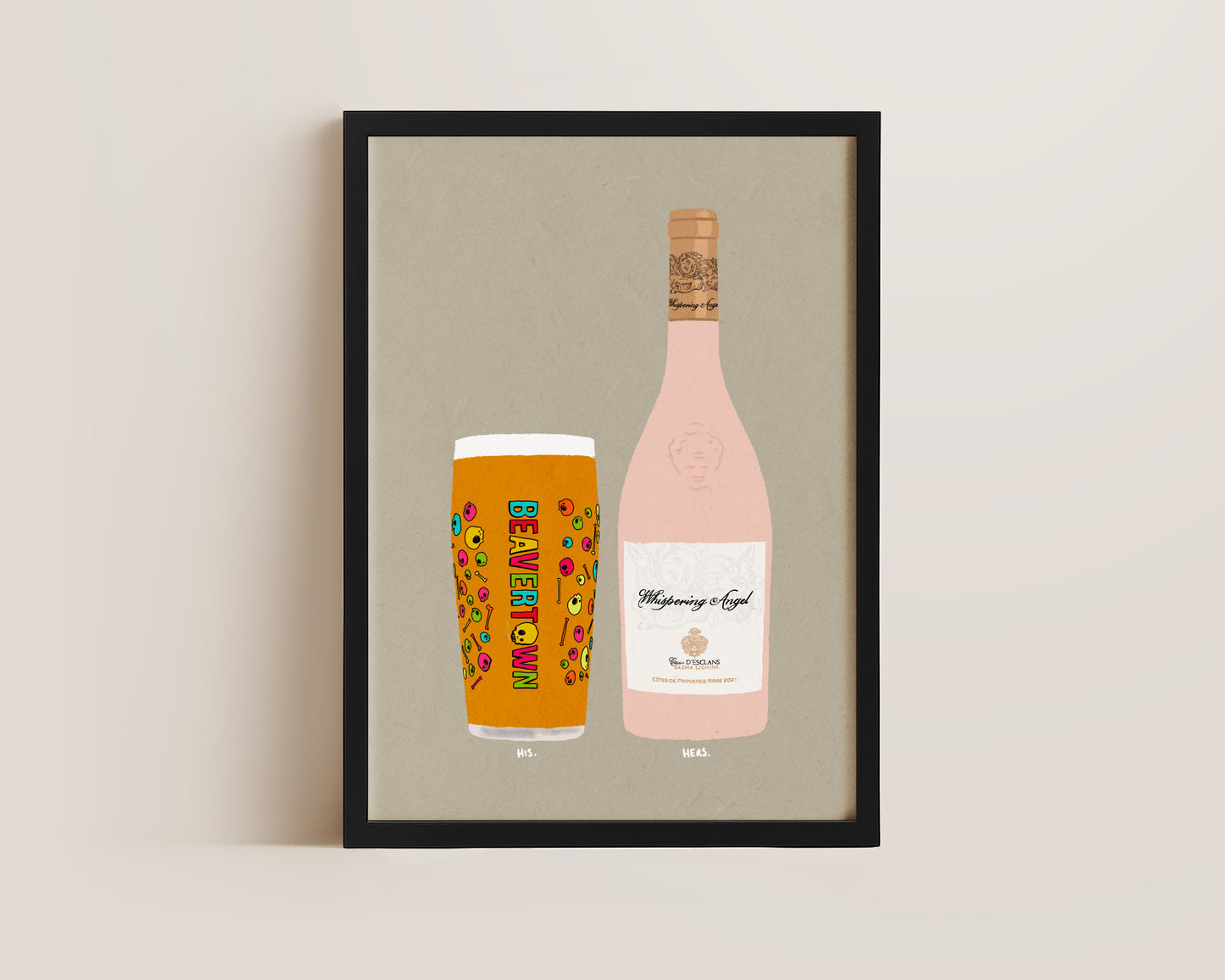 Neck Oil & Whispering Angel Print