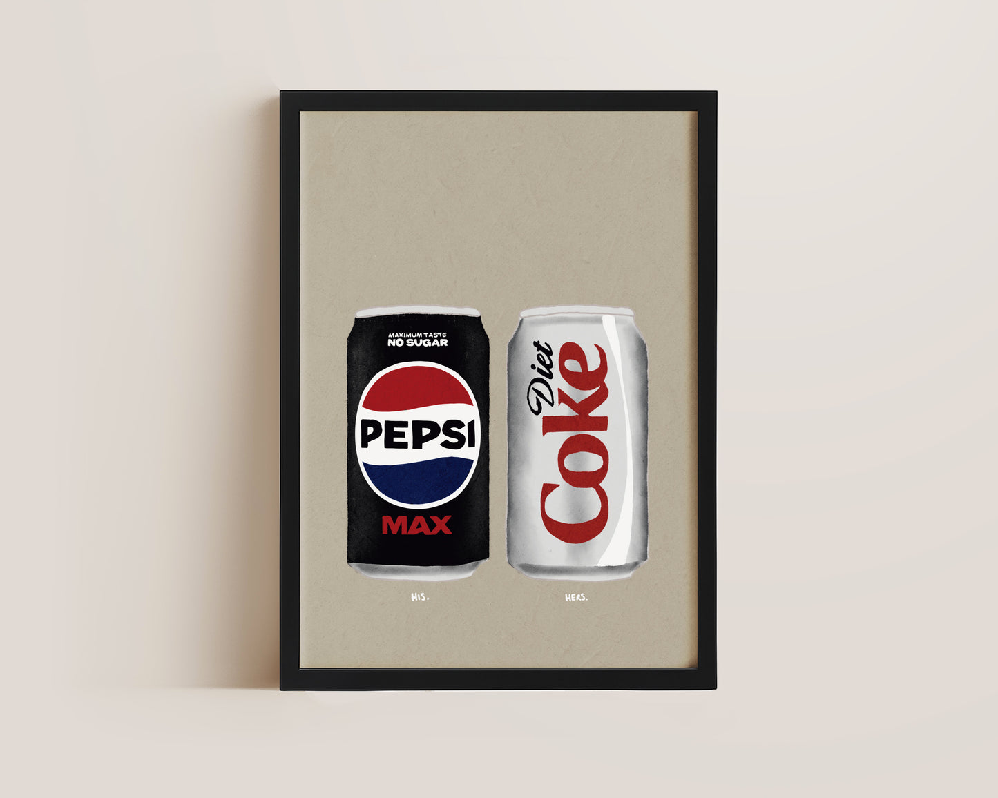 Pepsi Max & Diet Coke Print