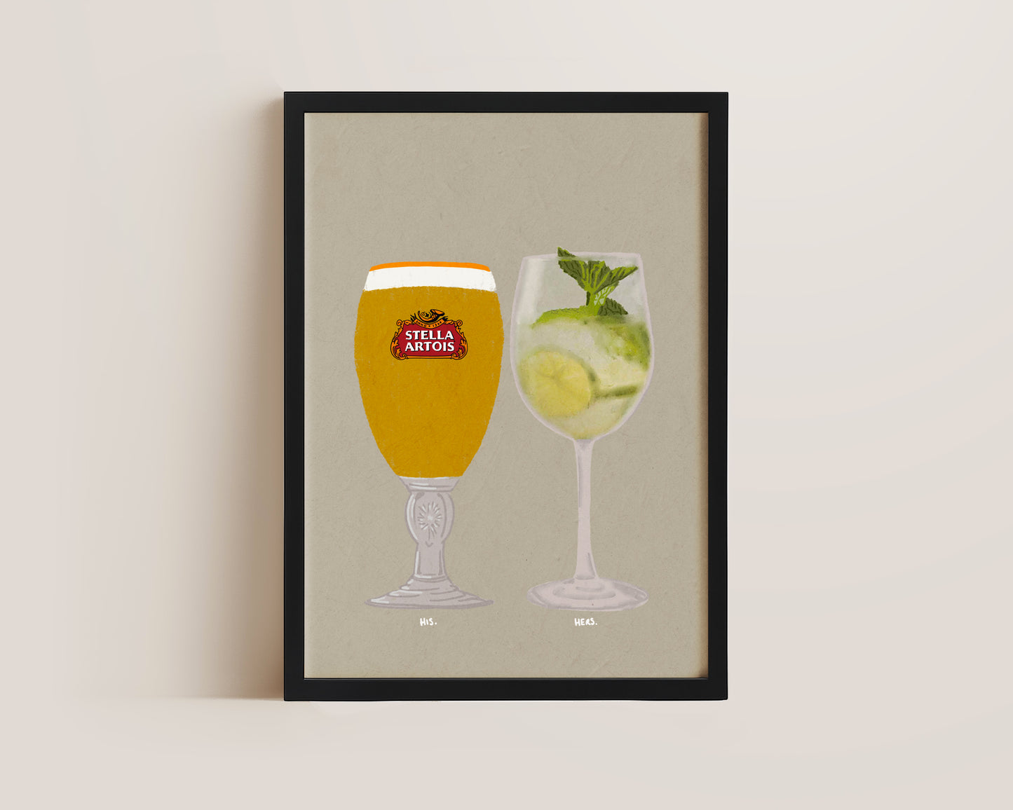 Stella & Hugo Spritz Print
