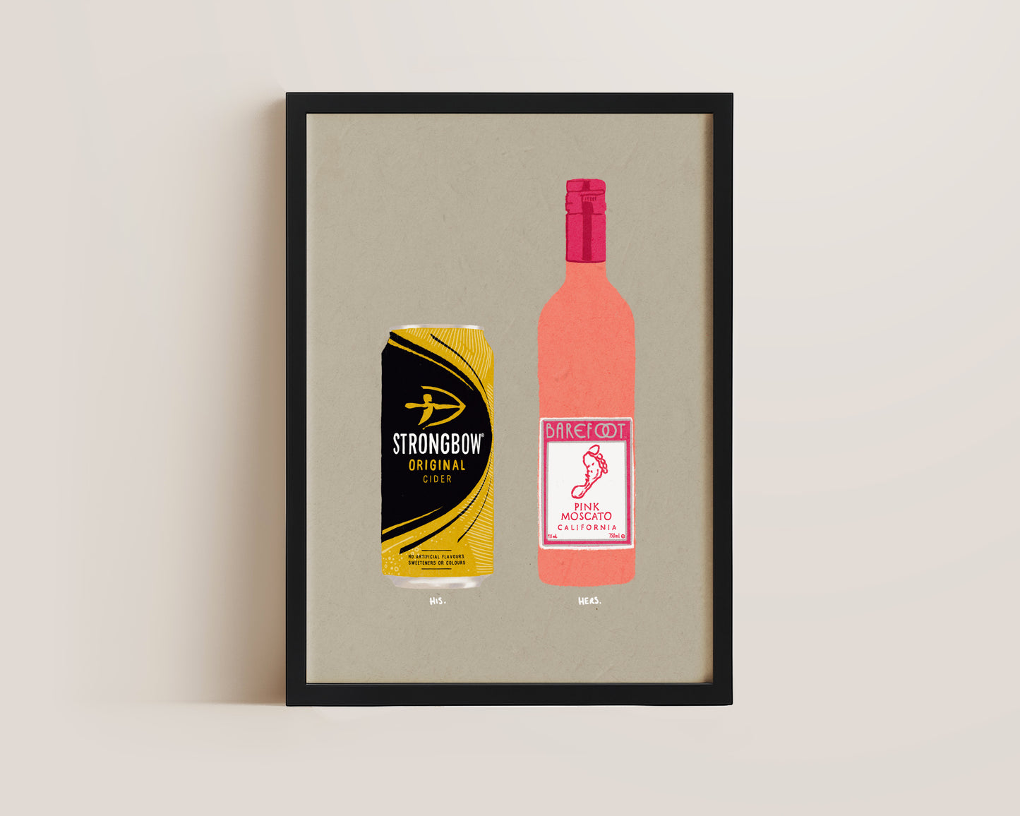 Strongbow & Pink Moscato Print