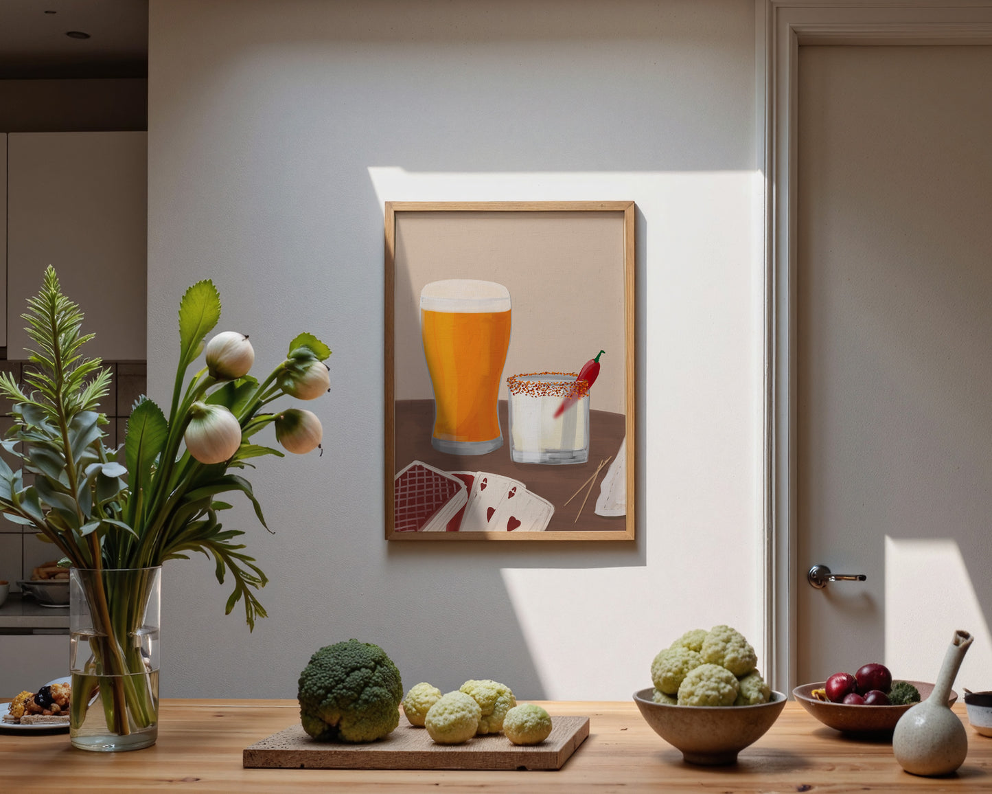 Lager & Spicy Margarita Date Night Print