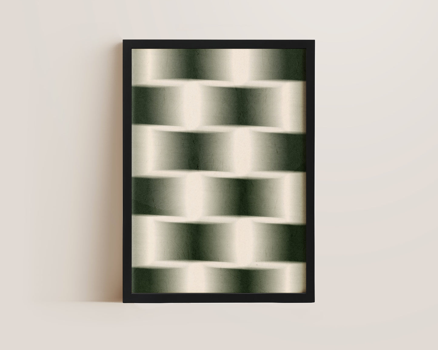 Green Chessboard Print