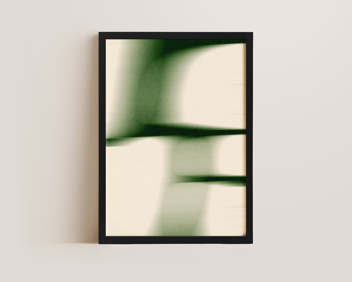 Green Blur No. 2 Print