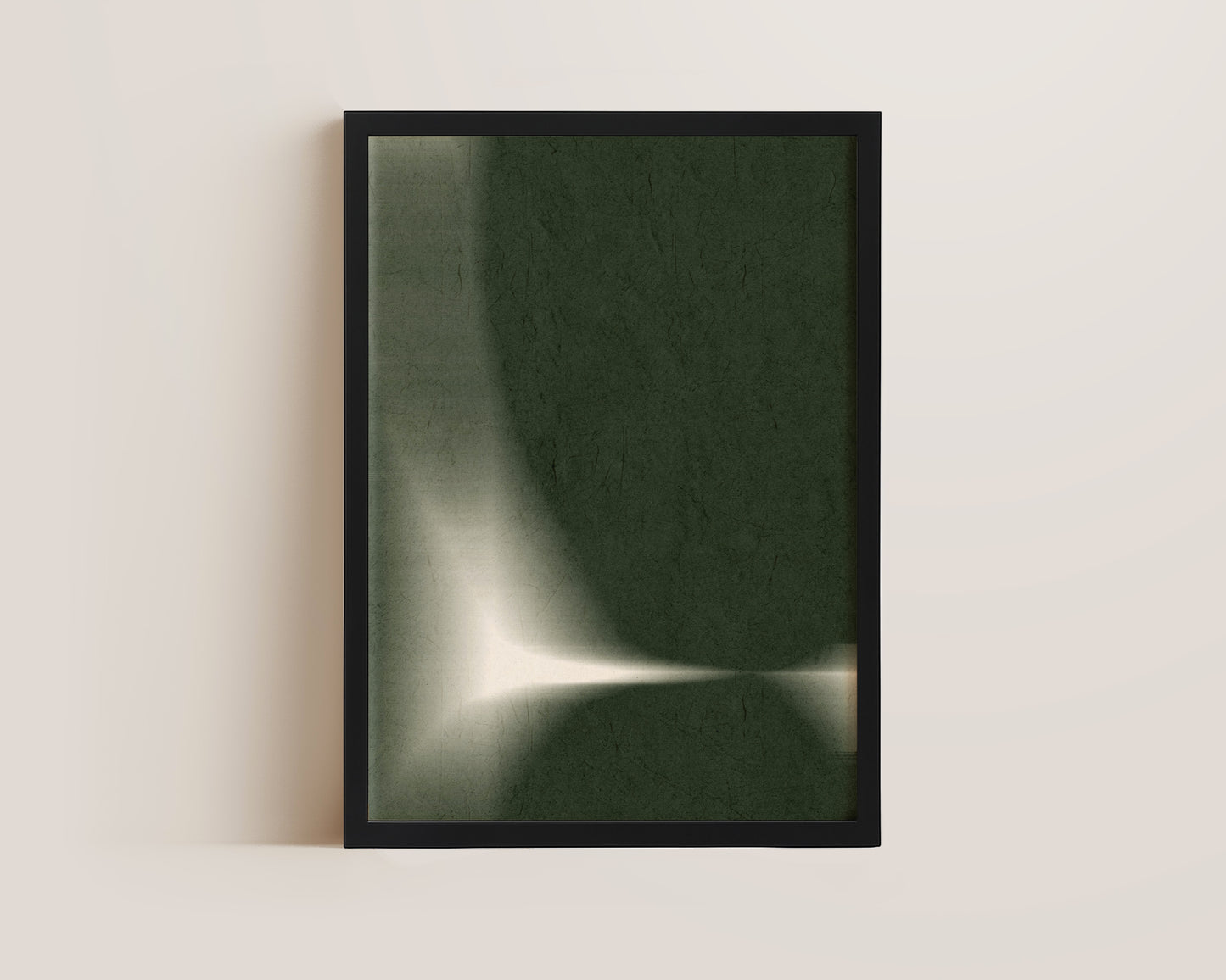Green Blur Print