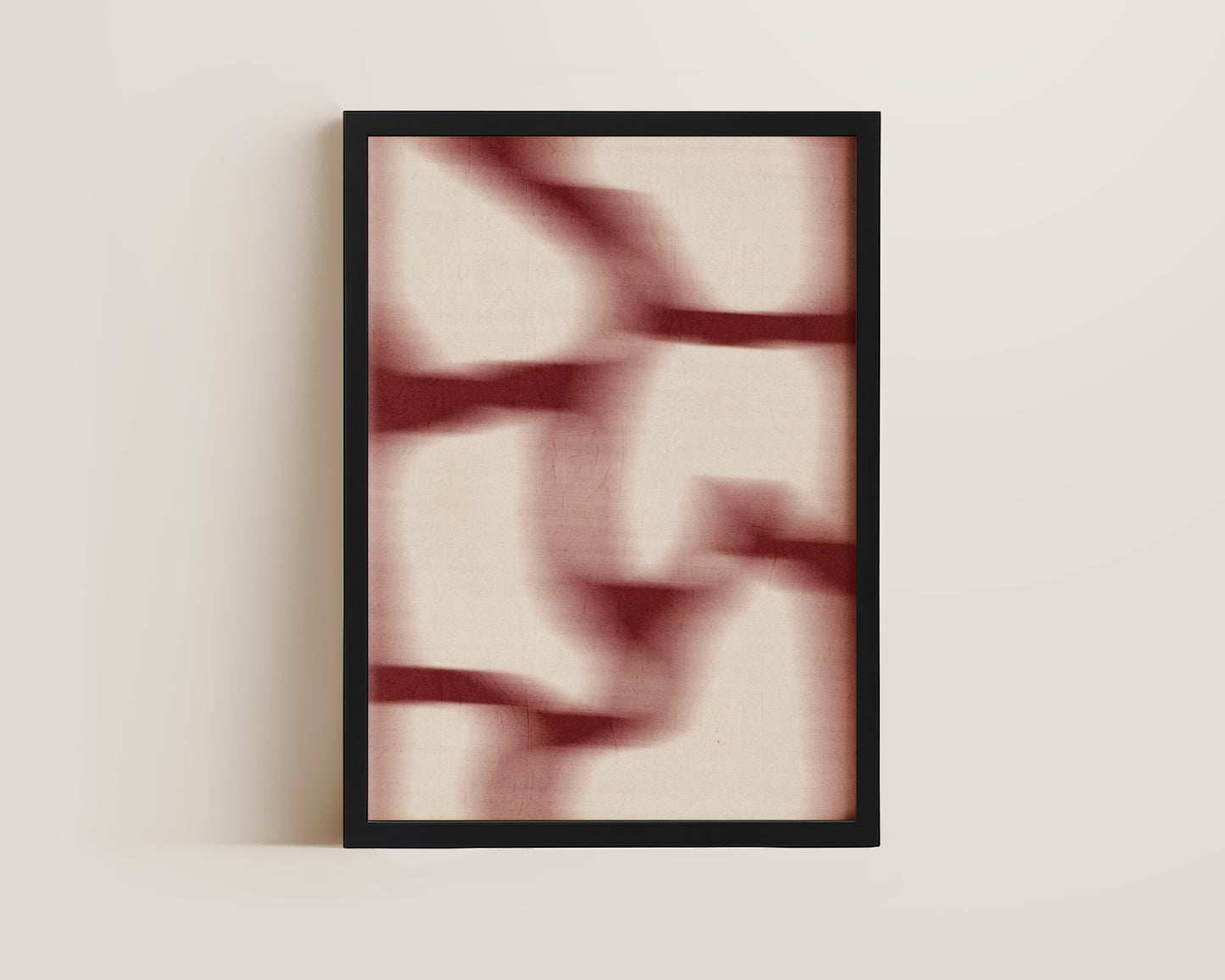 Red Tiles Print
