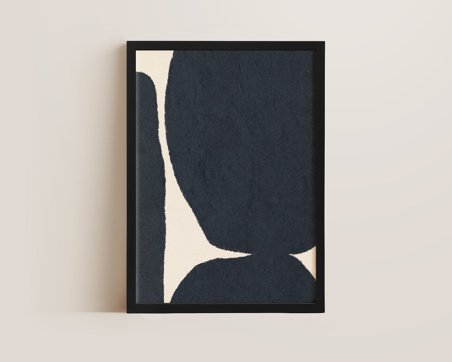 Blue Shapes Print