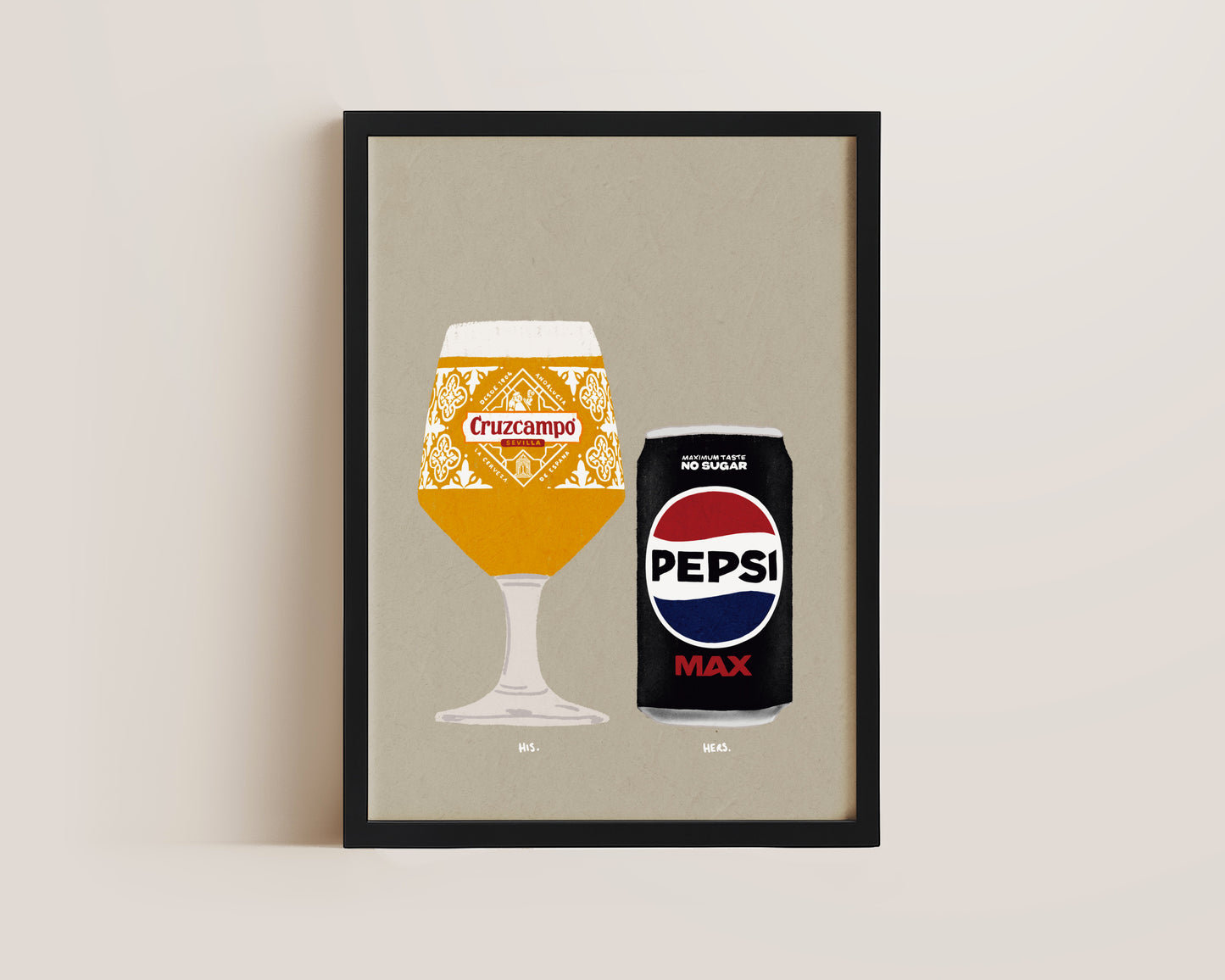 Cruzcampo & Pepsi Max Print