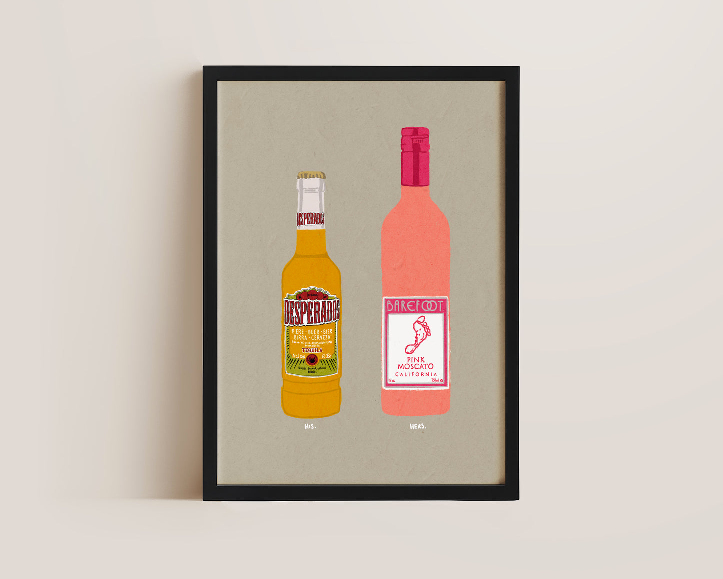 Desperados & Pink Moscato Print