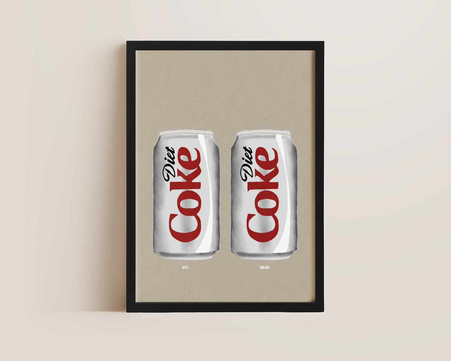 Diet Coke & Diet Coke Print
