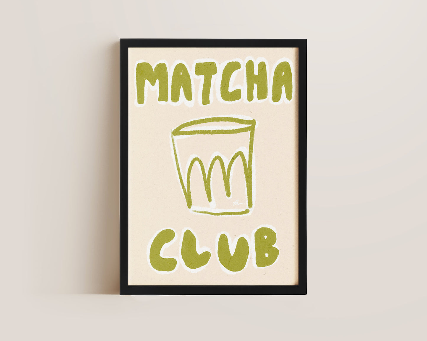 Matcha Club Print