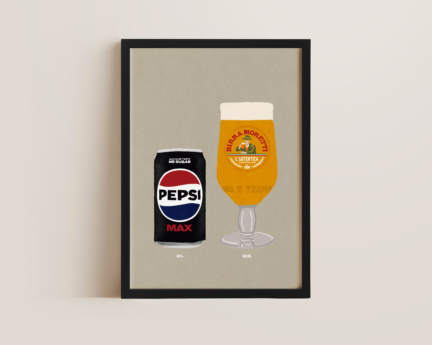 Pepsi Max & Moretti Print