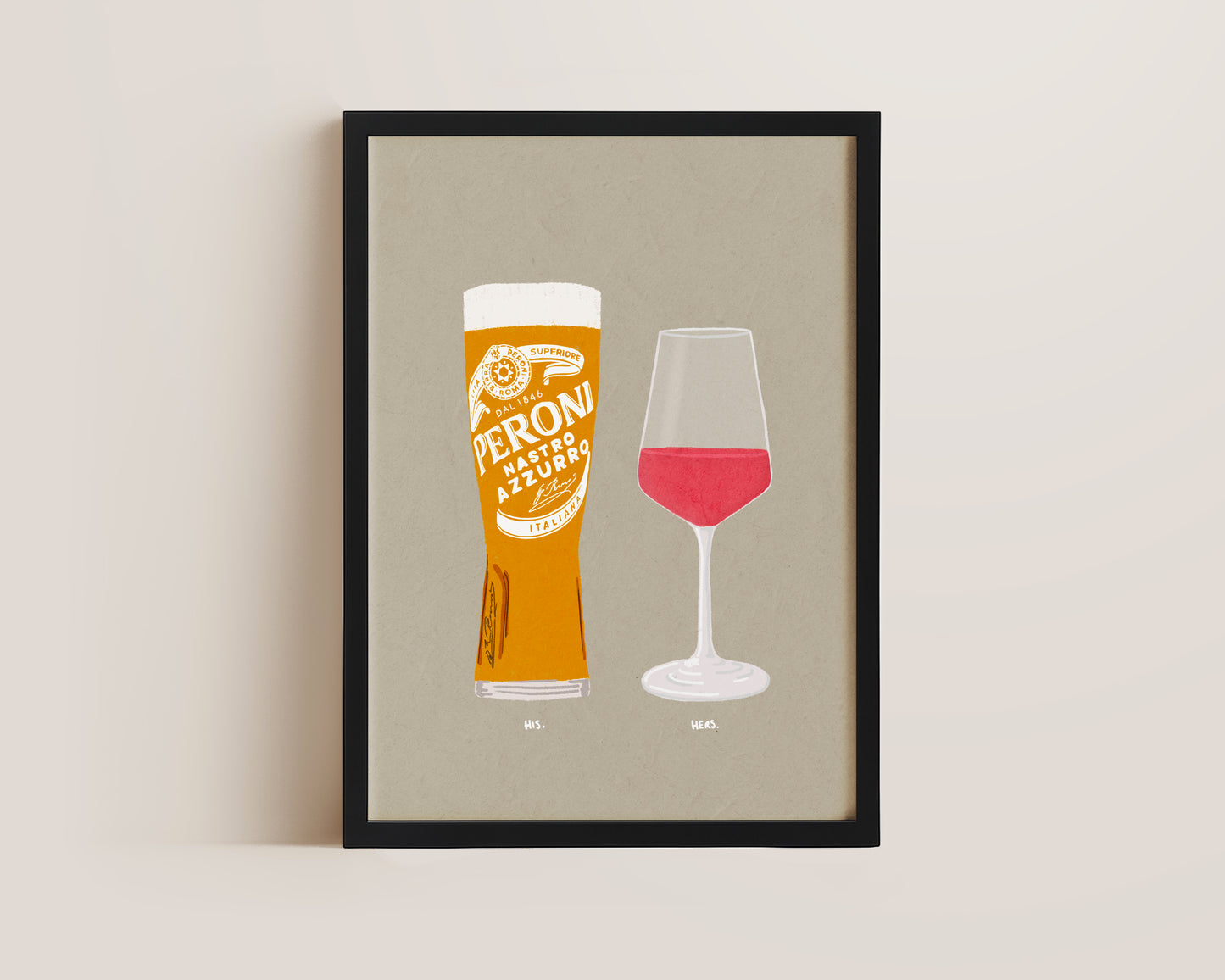 Peroni & Rose Print