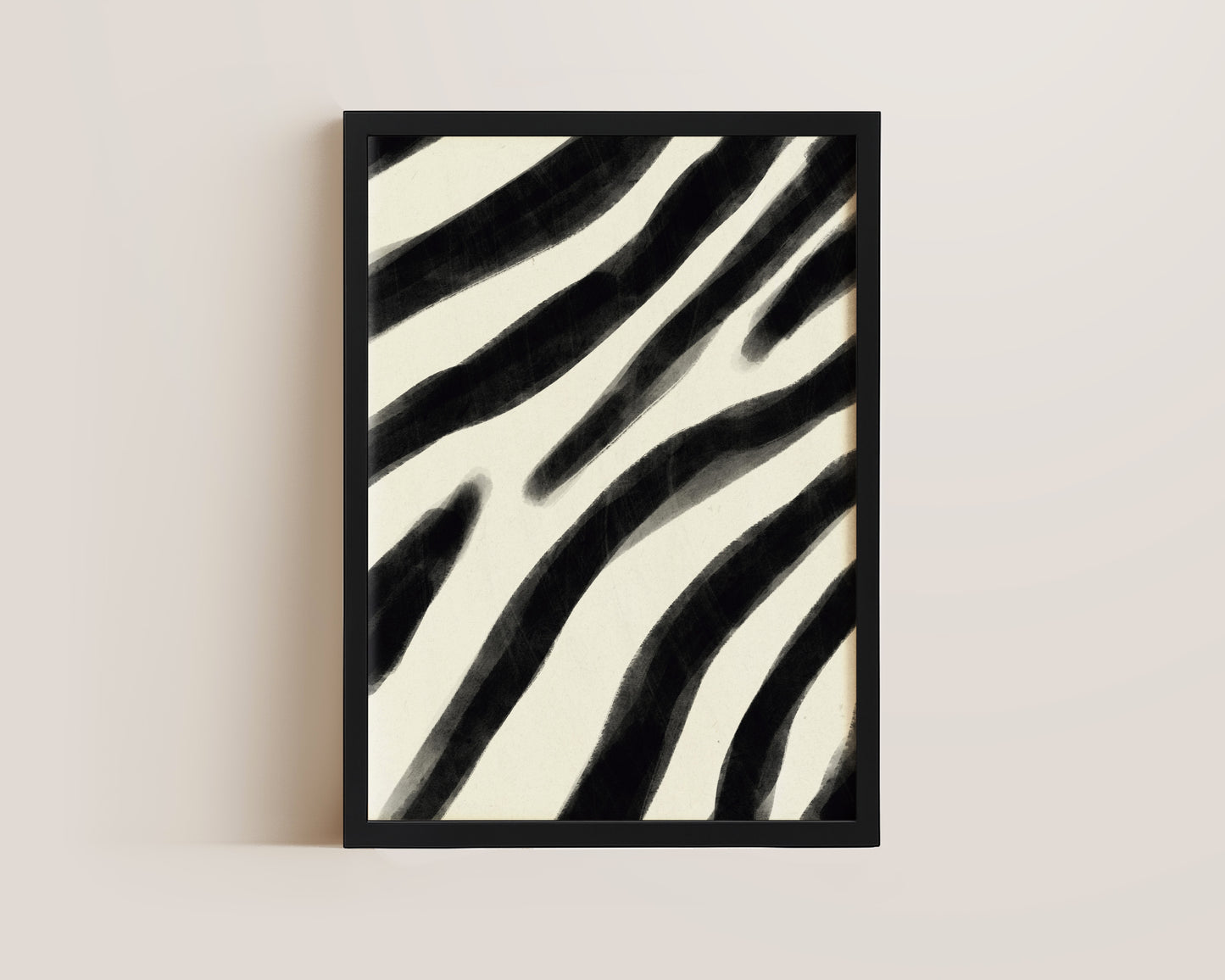 Zebra Pattern Print