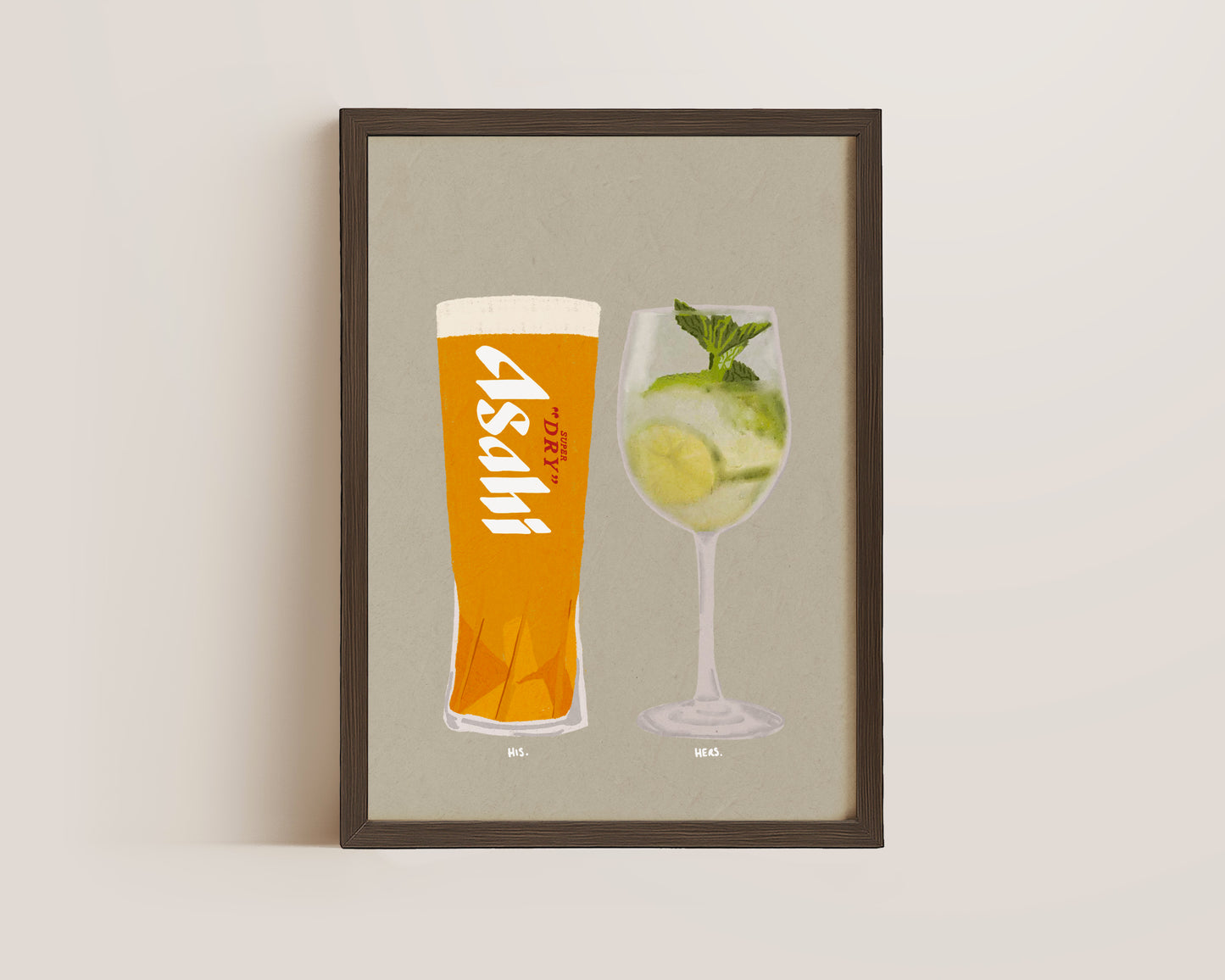 Asahi & Hugo Spritz Print