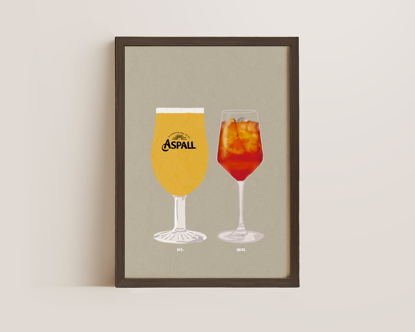 Aspall & Aperol Spritz Print