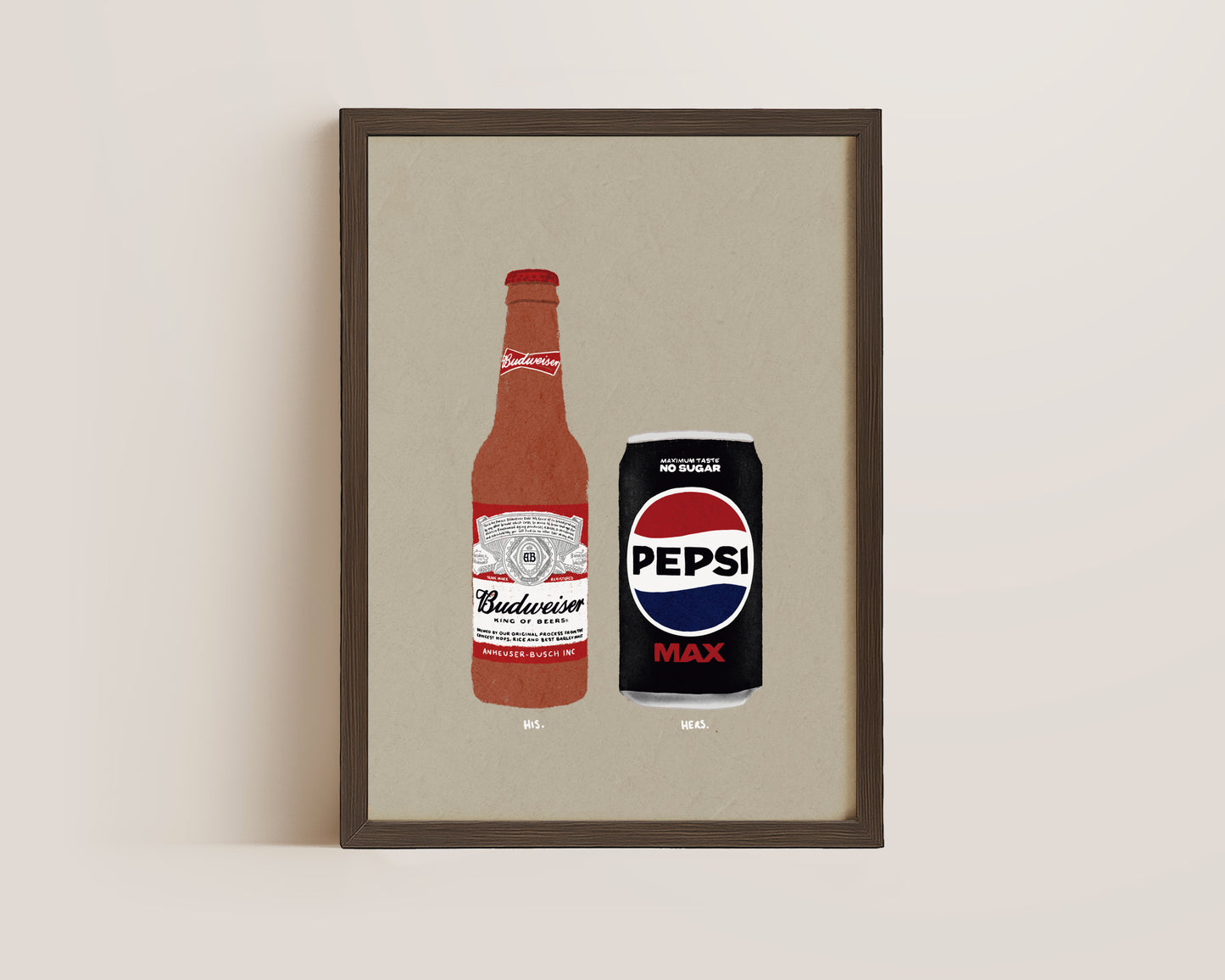 Budweiser & Pepsi Max Print