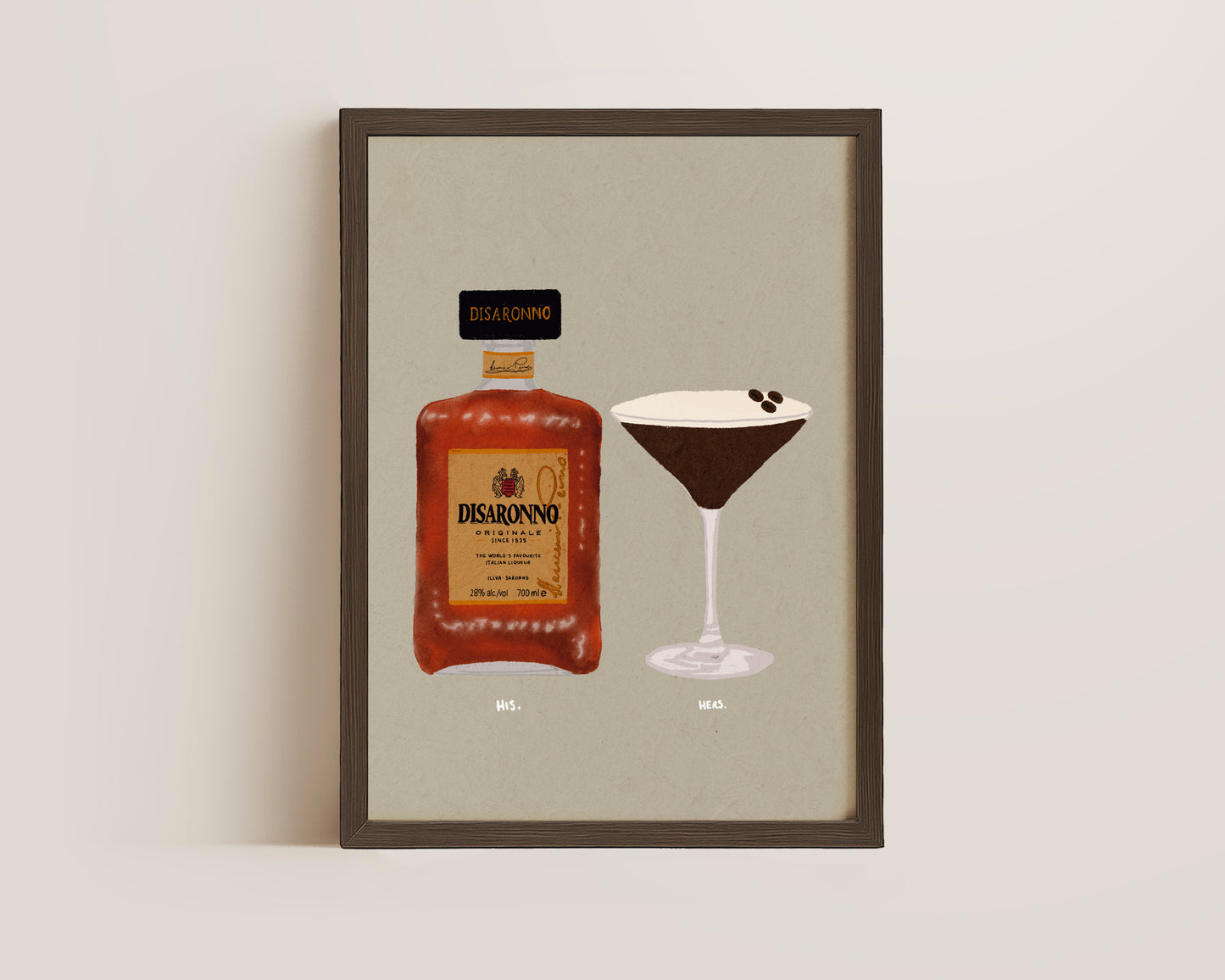 Disaronno & Espresso Martini Print