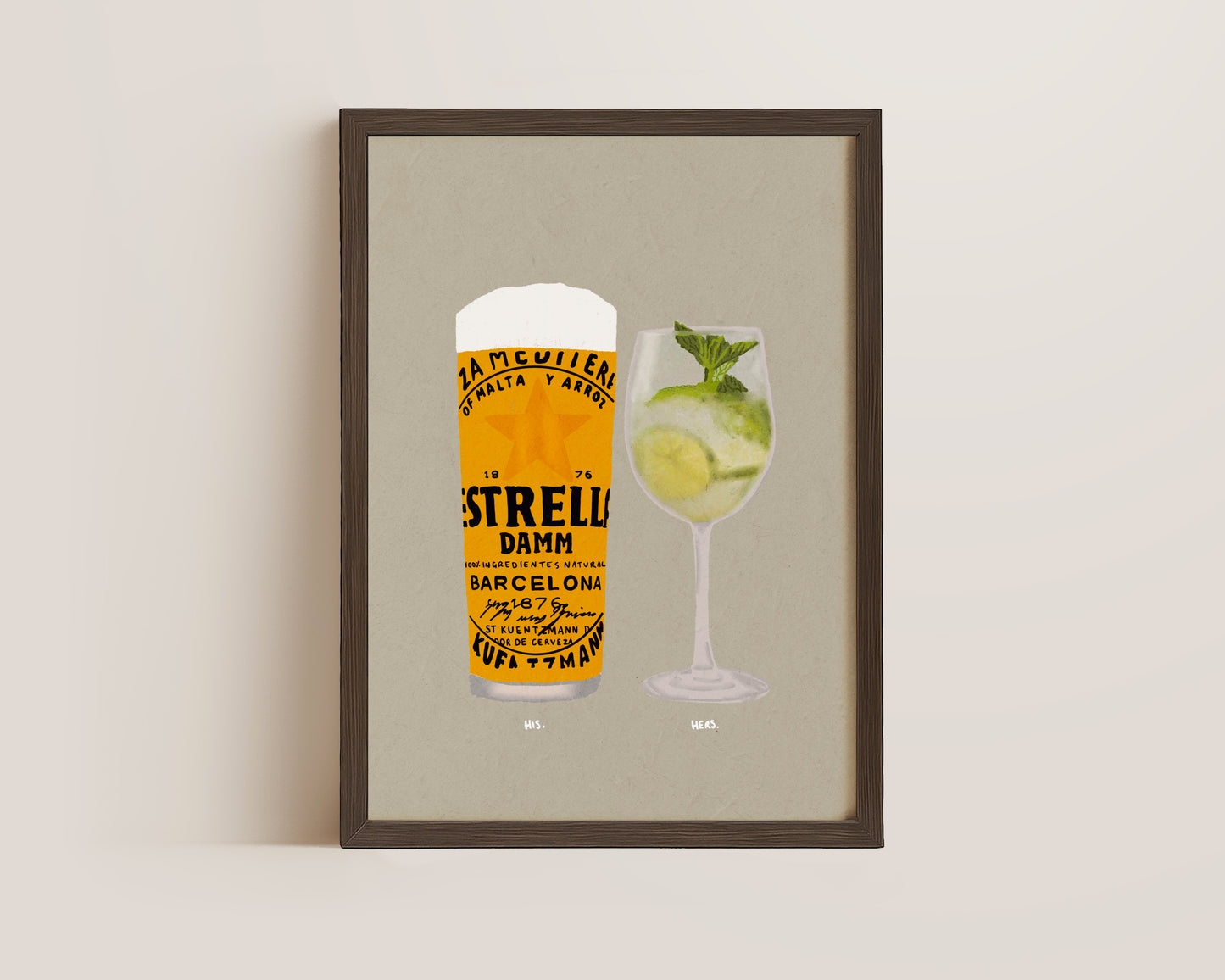 Estrella & Hugo Spritz Print