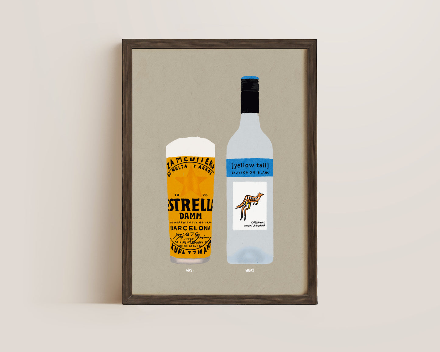Estrella & Yellowtail Print