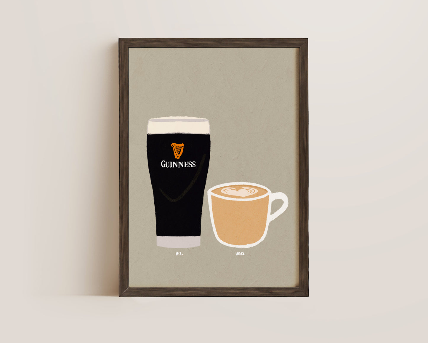 Guinness & Coffee Print