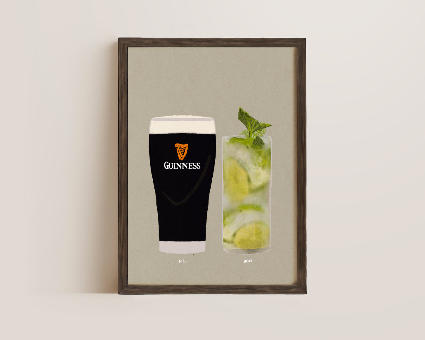 Guinness & Mojito Print