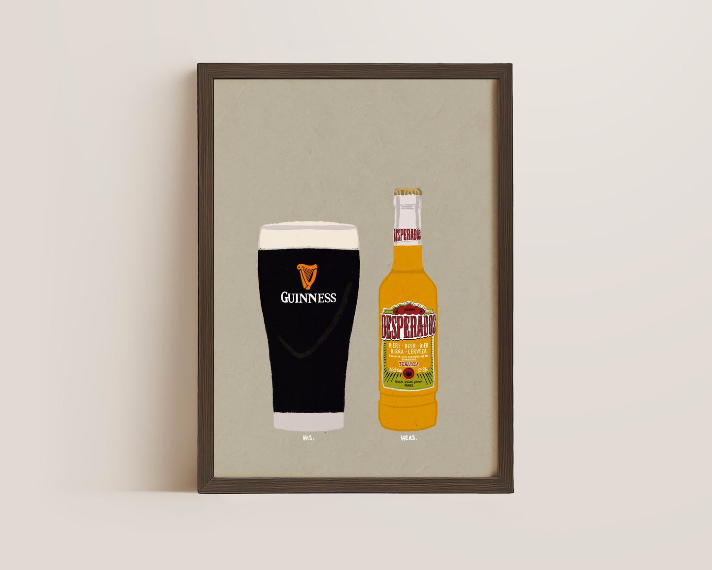 Guinness & Desperados Print