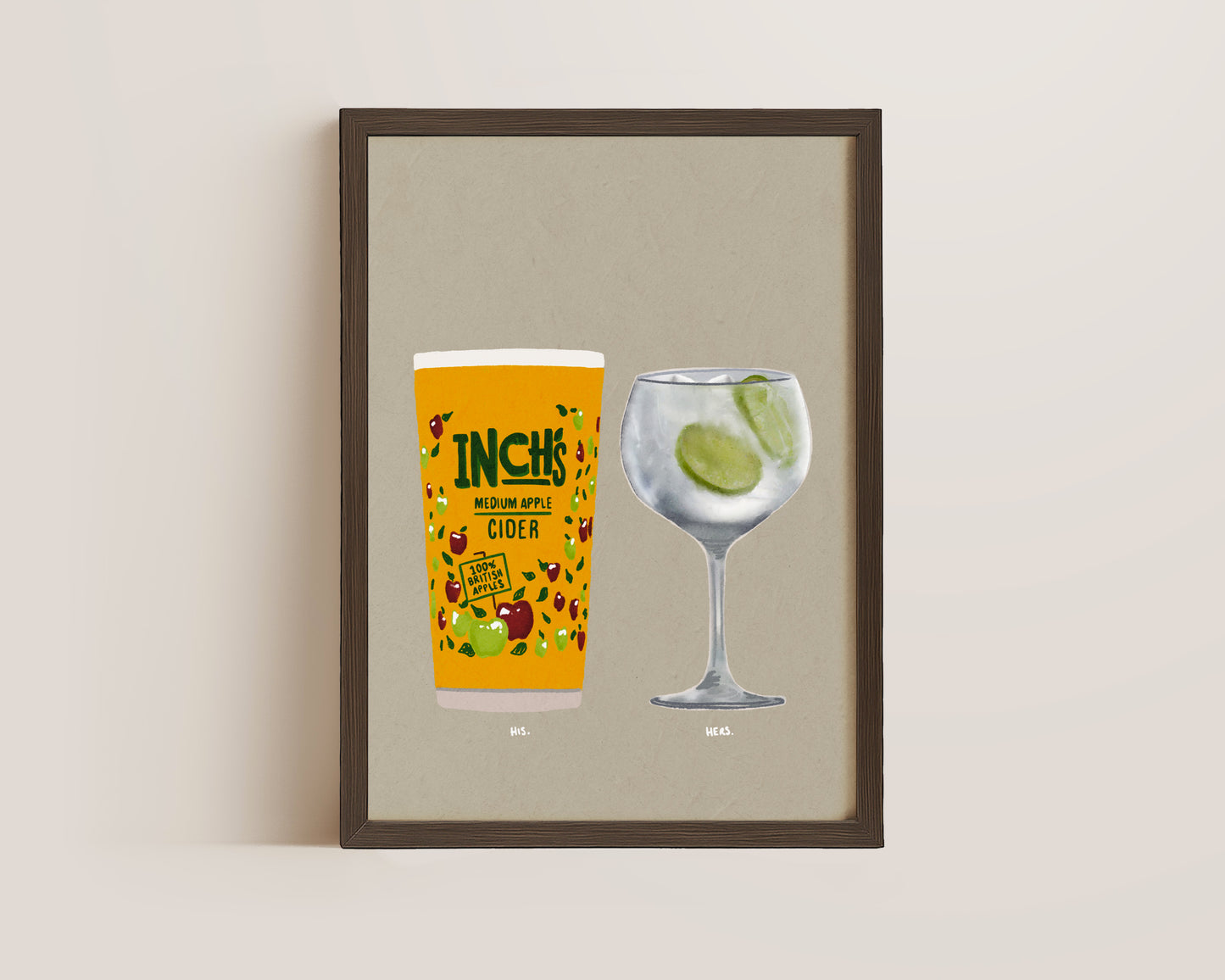 Inch's & G&T Print