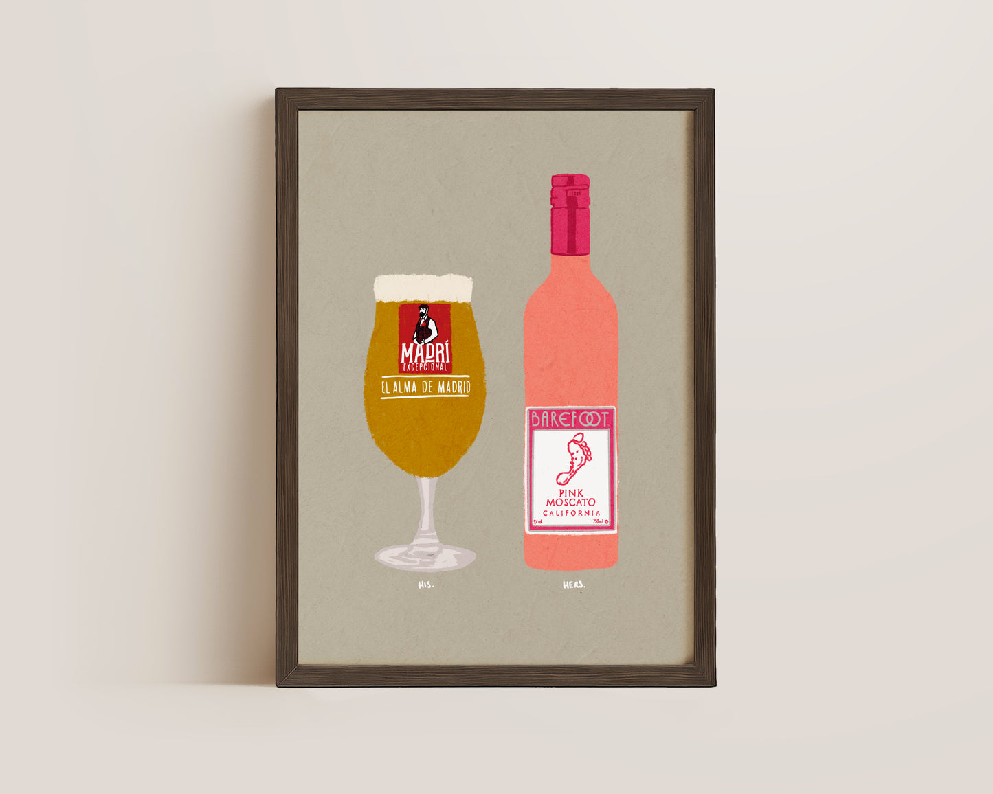 Madri & Pink Moscato Print