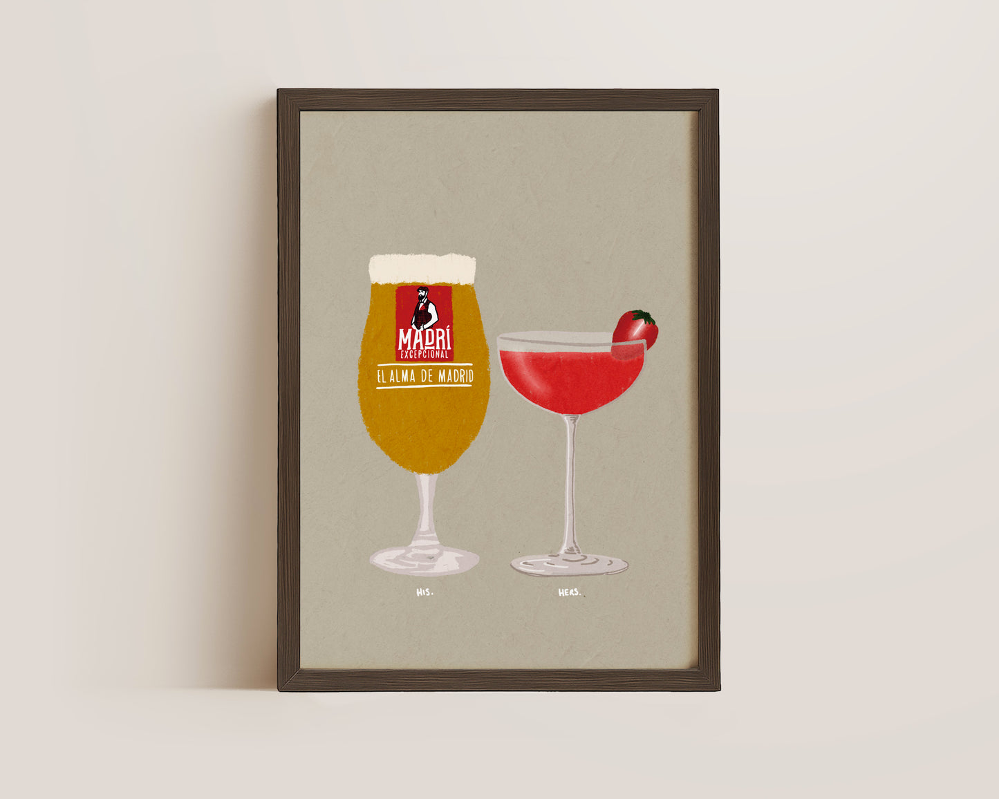 Madri & Strawberry Daiquiri Print