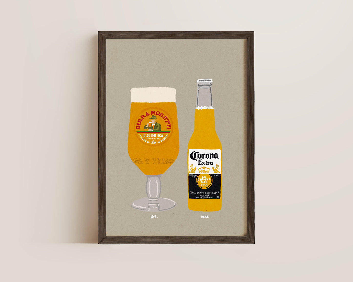 Moretti & Corona Print