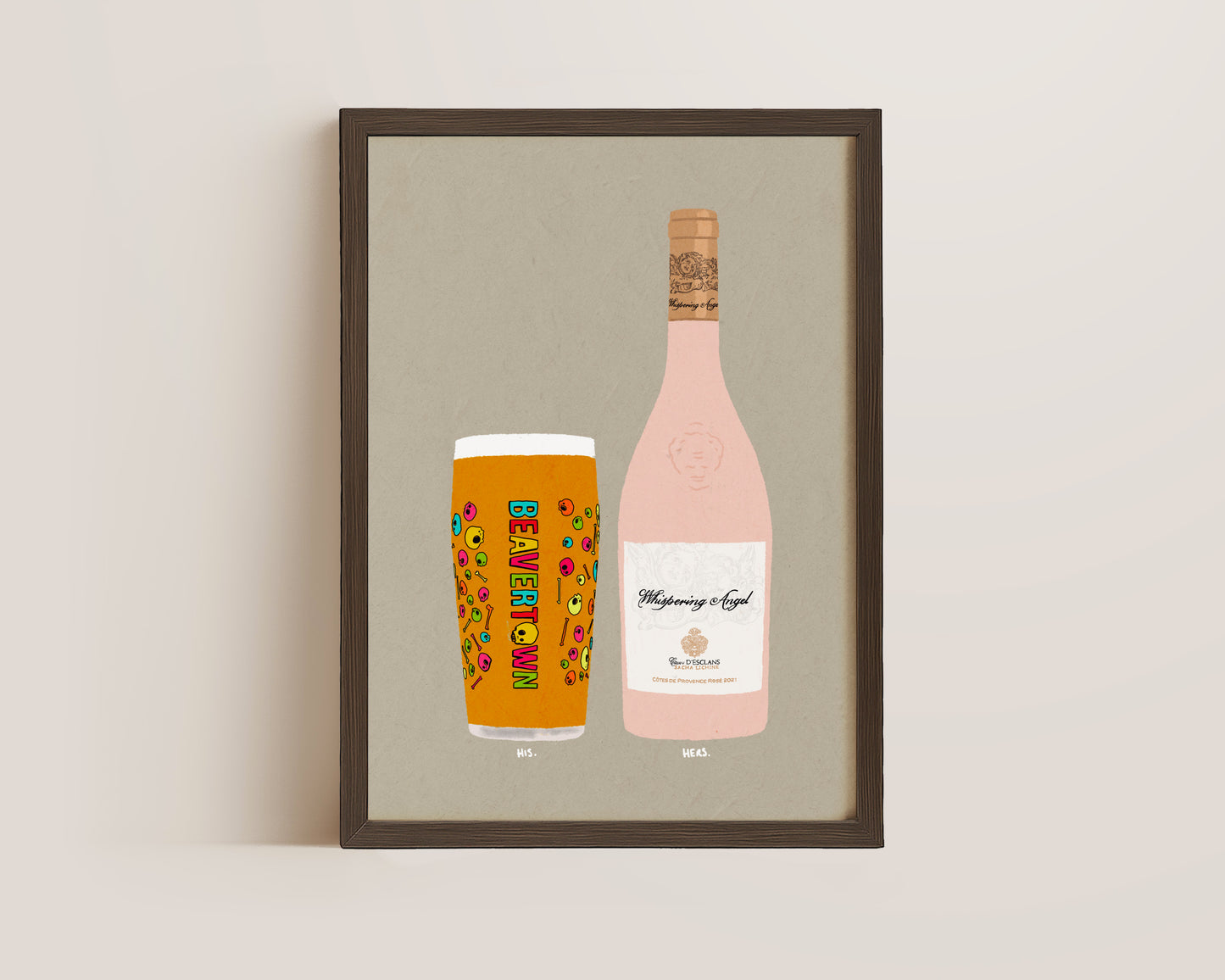 Neck Oil & Whispering Angel Print