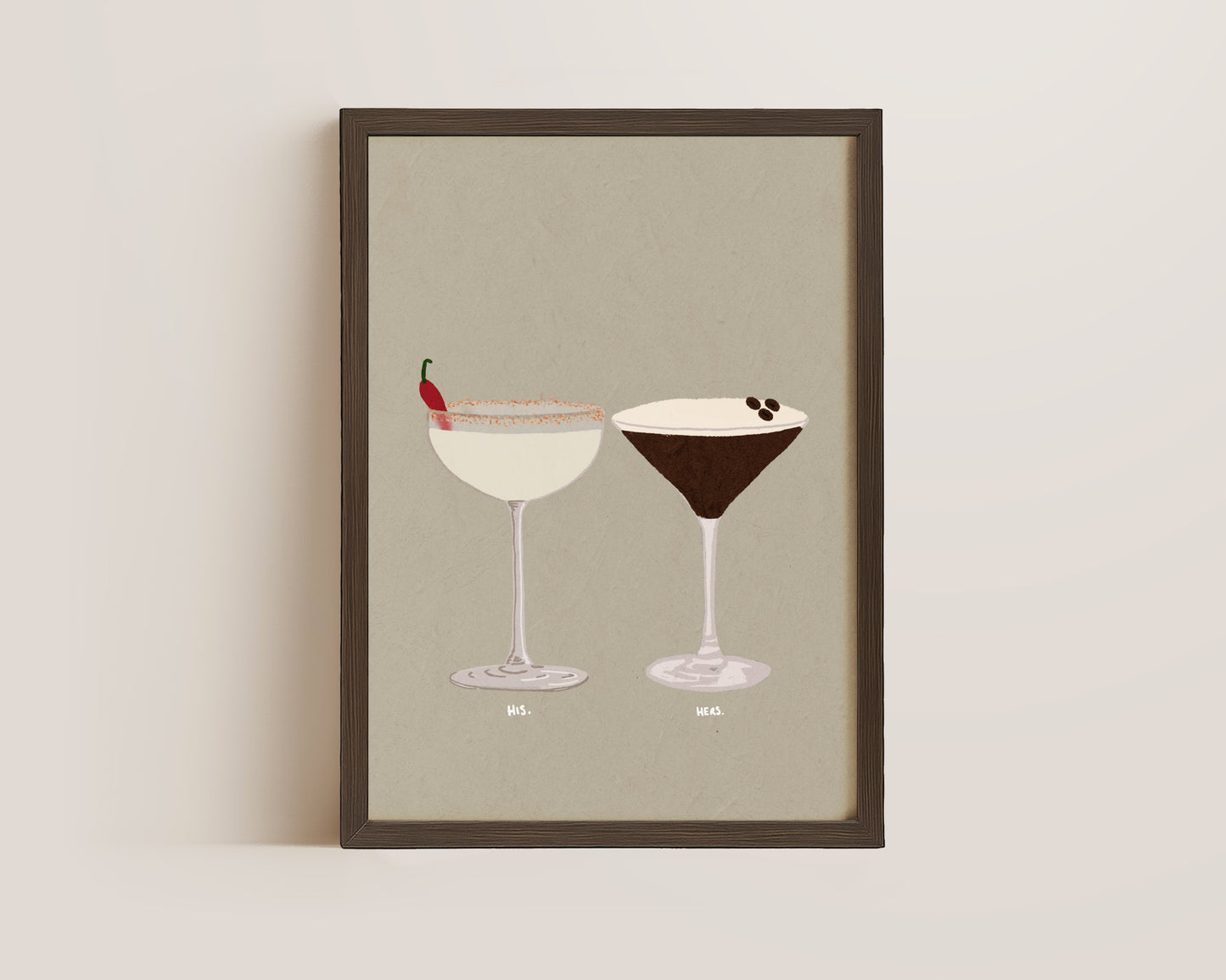 Spicy Marg & Espresso Martini Print