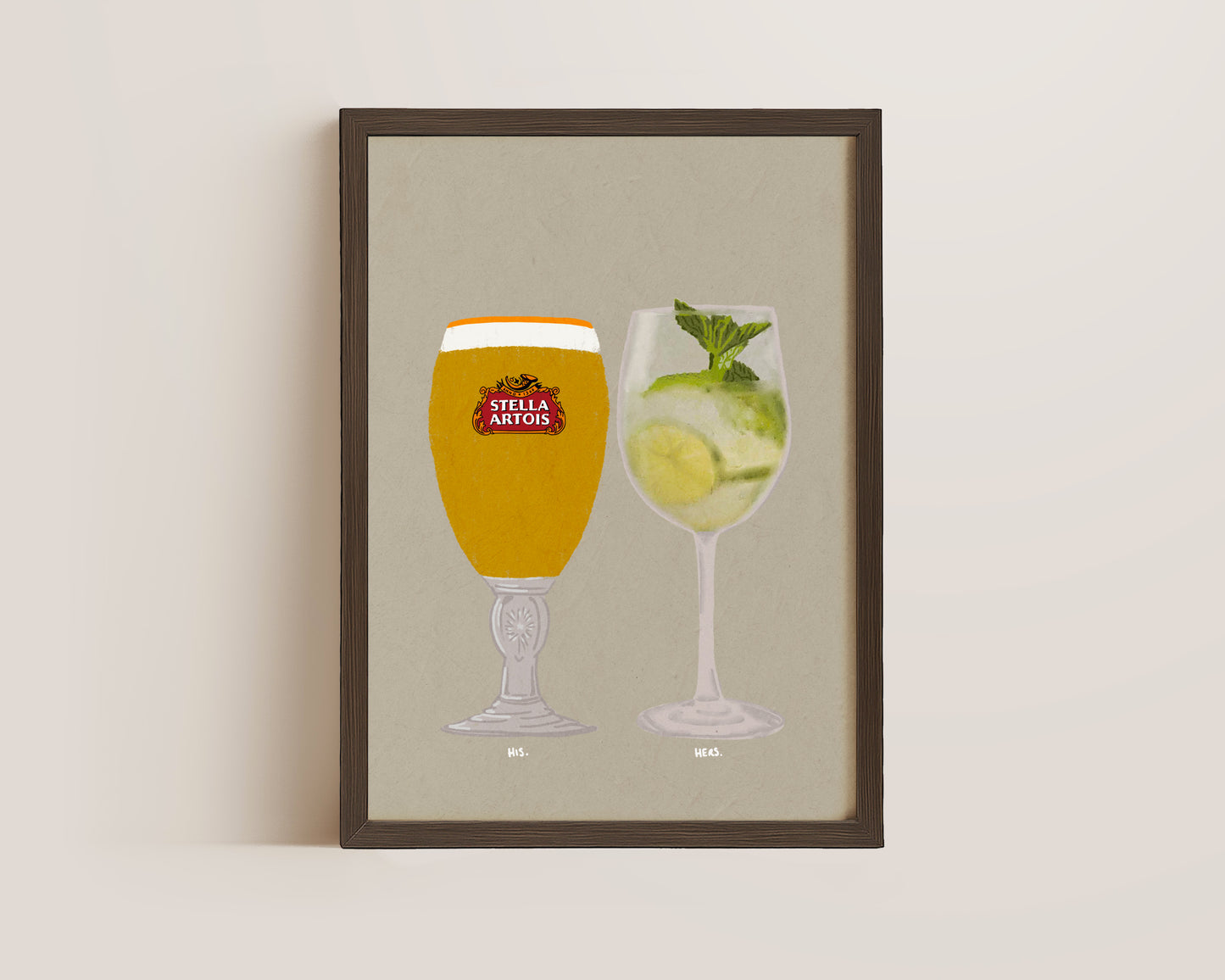 Stella & Hugo Spritz Print