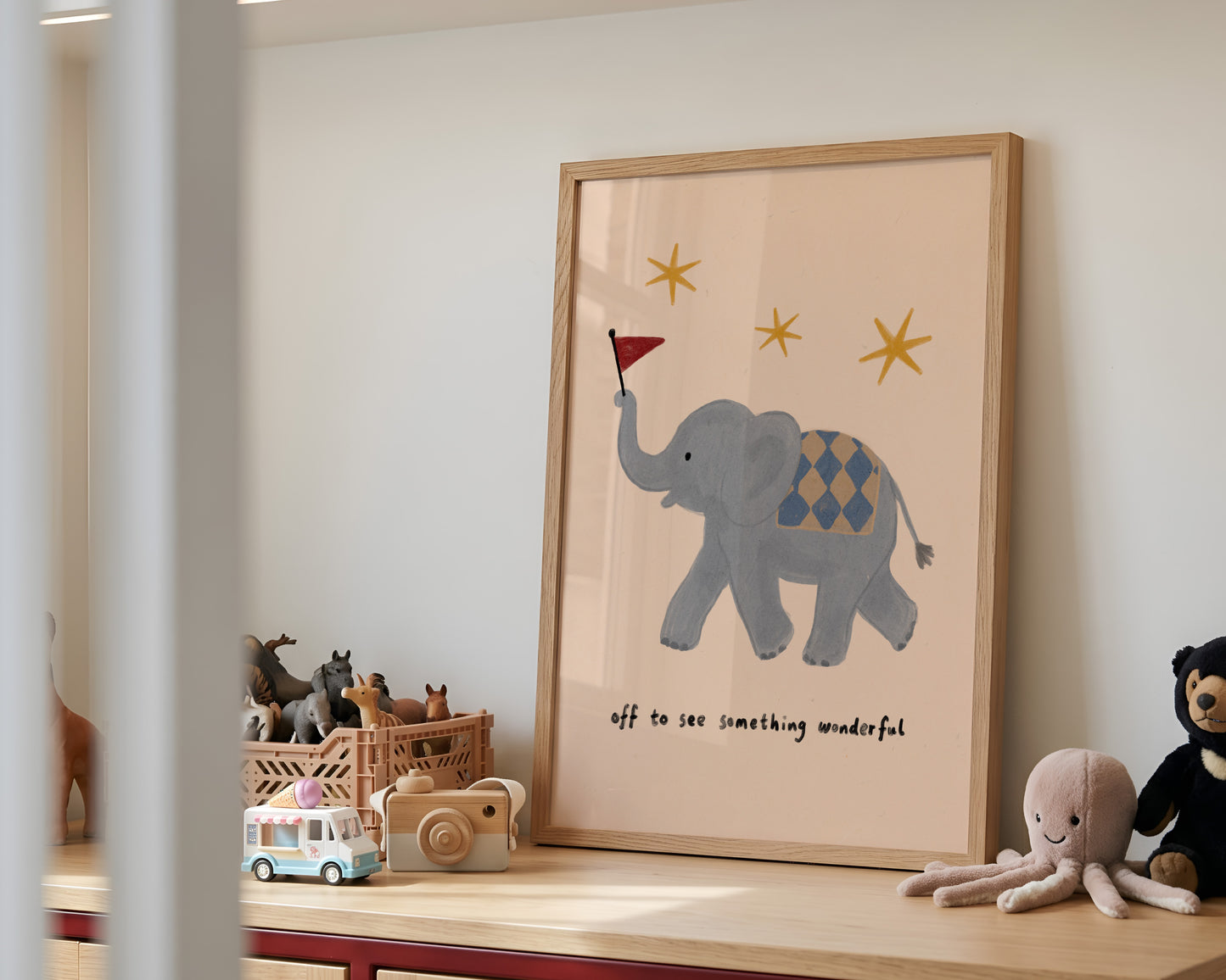 Off To See Something Wonderful Print