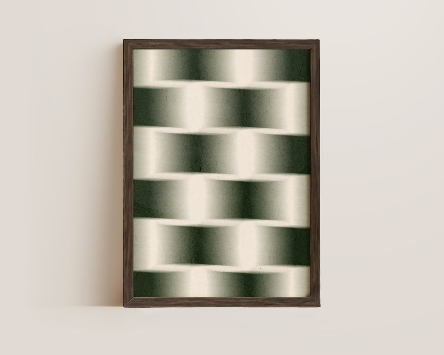 Green Chessboard Print