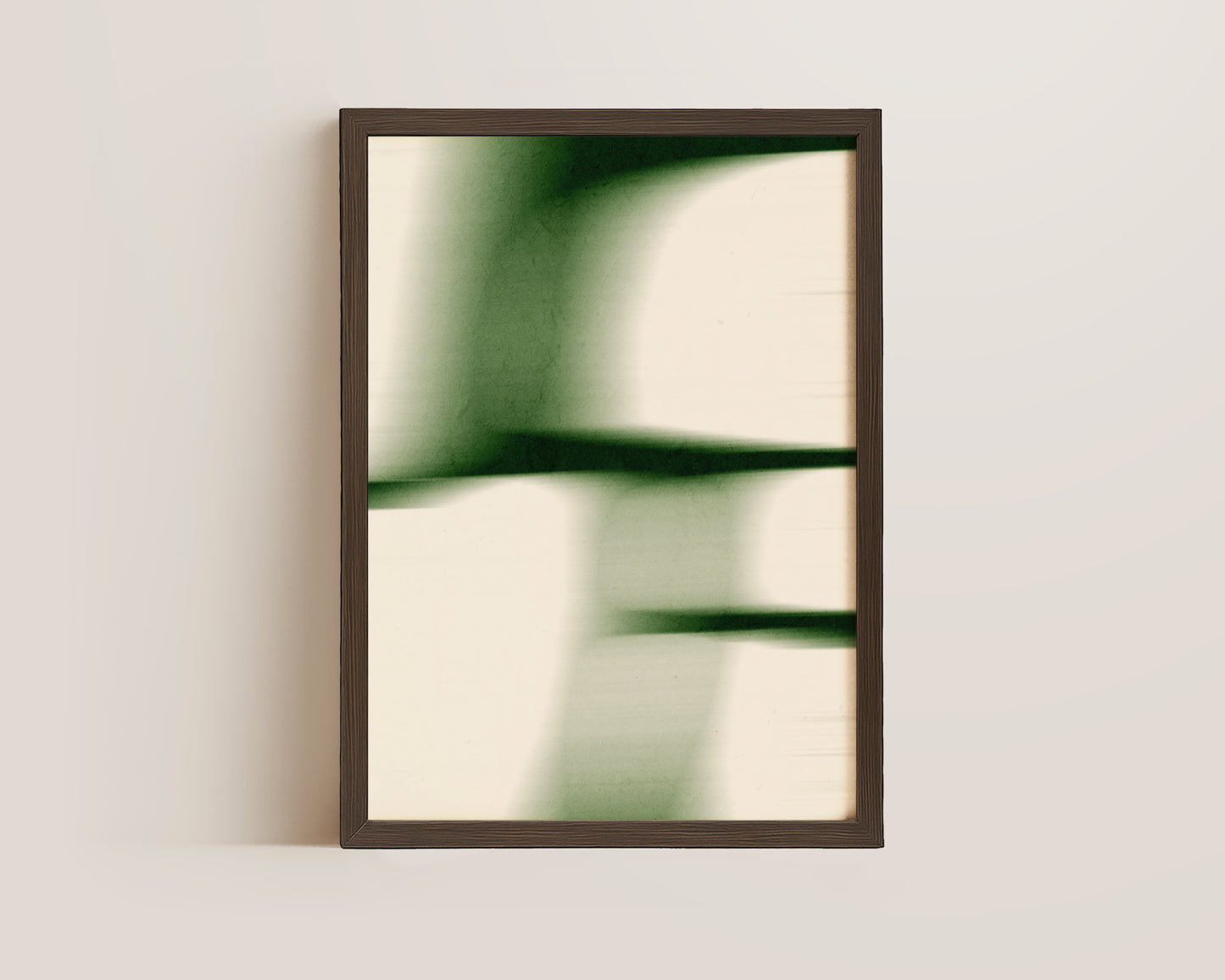 Green Blur No. 2 Print