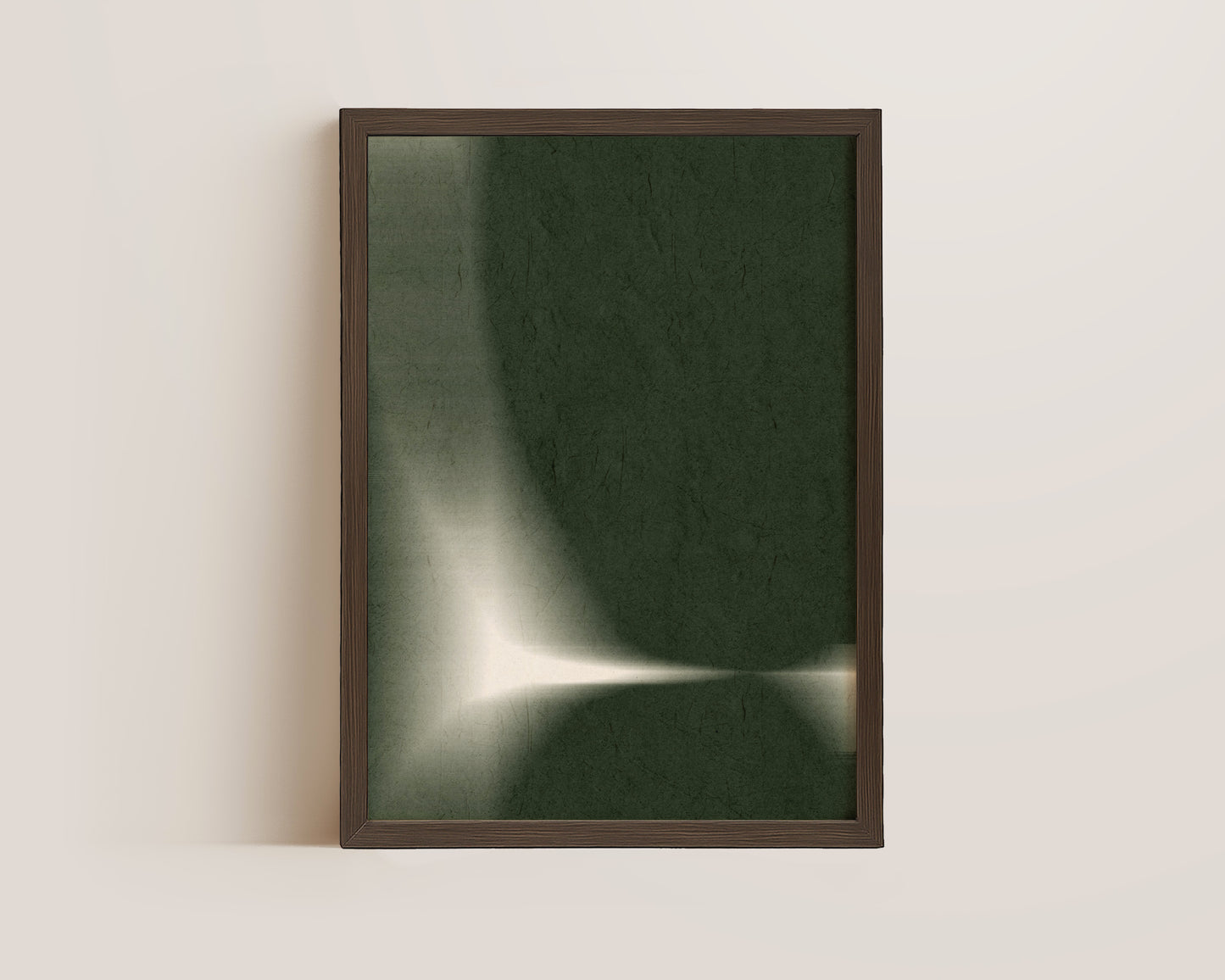 Green Blur Print