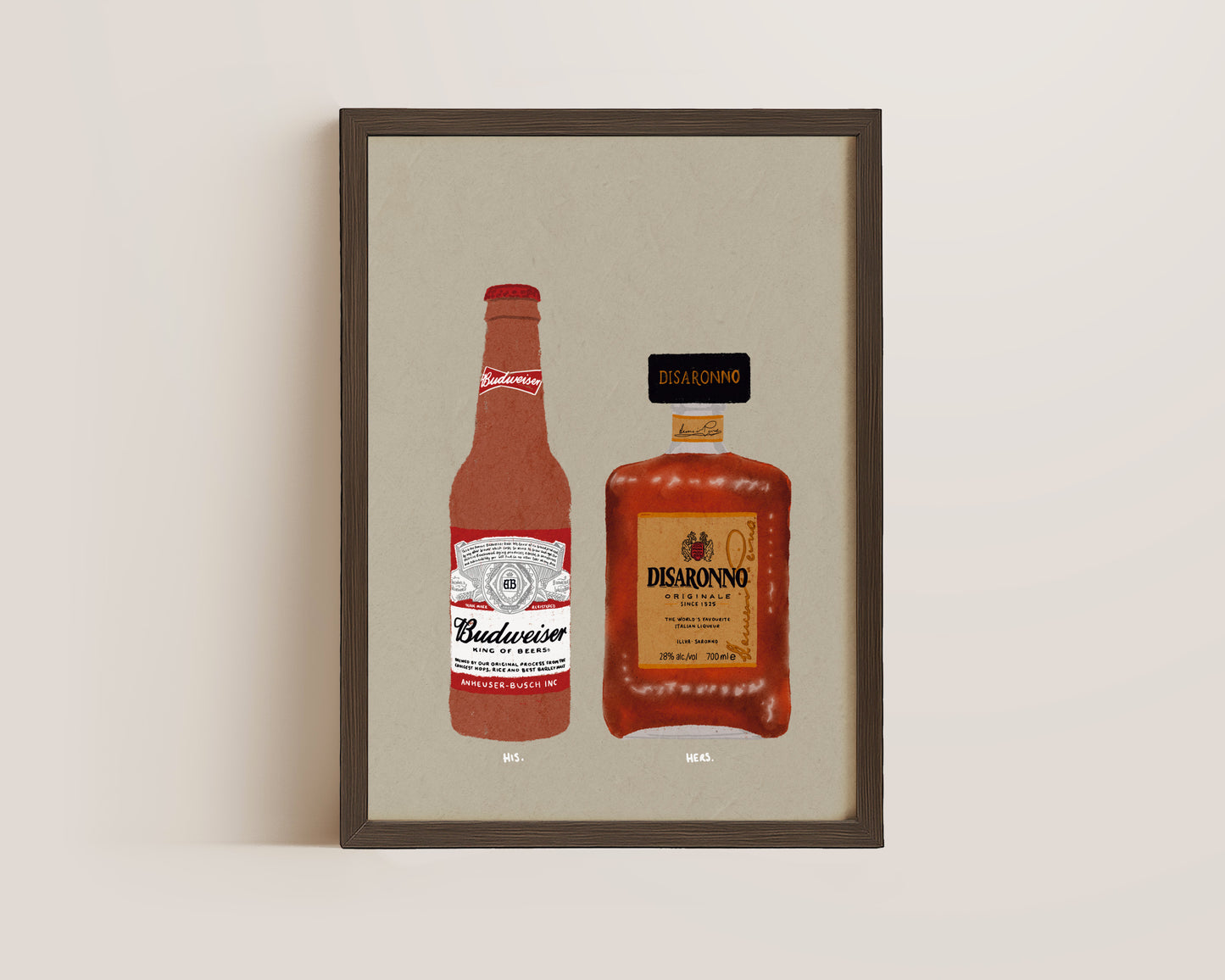Budweiser & Disaronno Print