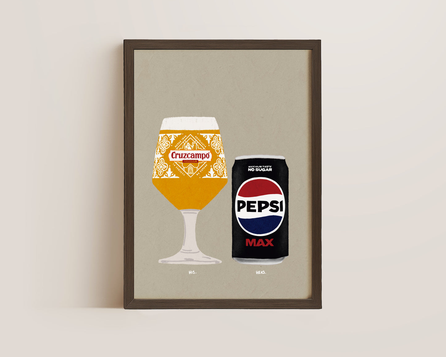 Cruzcampo & Pepsi Max Print