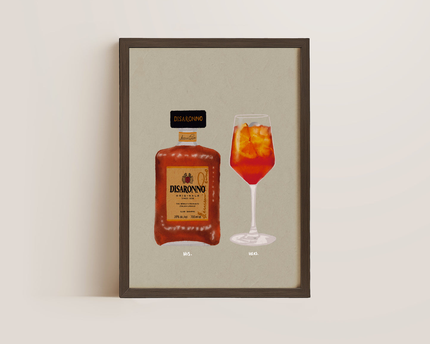 Disaronno & Aperol Spritz Print
