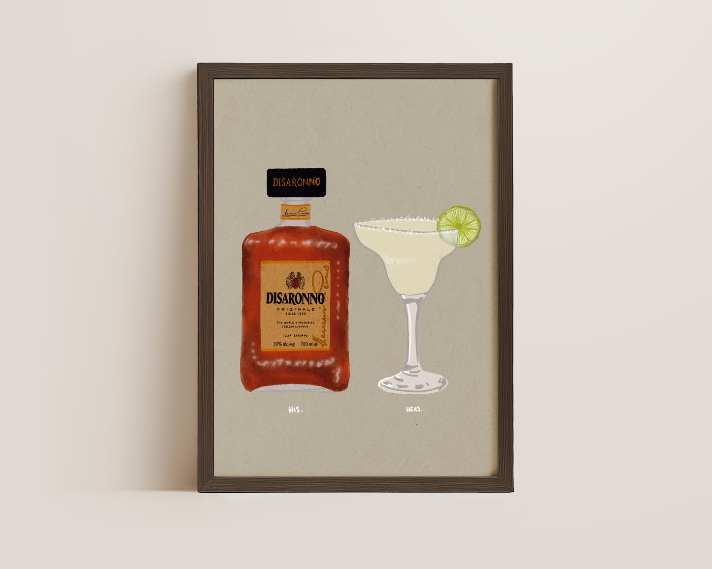 Disaronno & Margarita Print