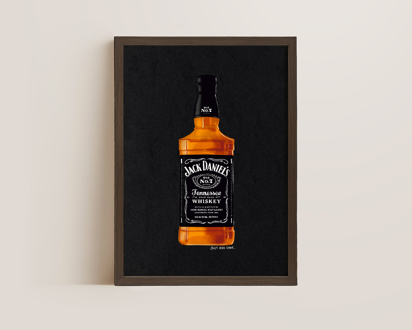JD Just Add Coke Print