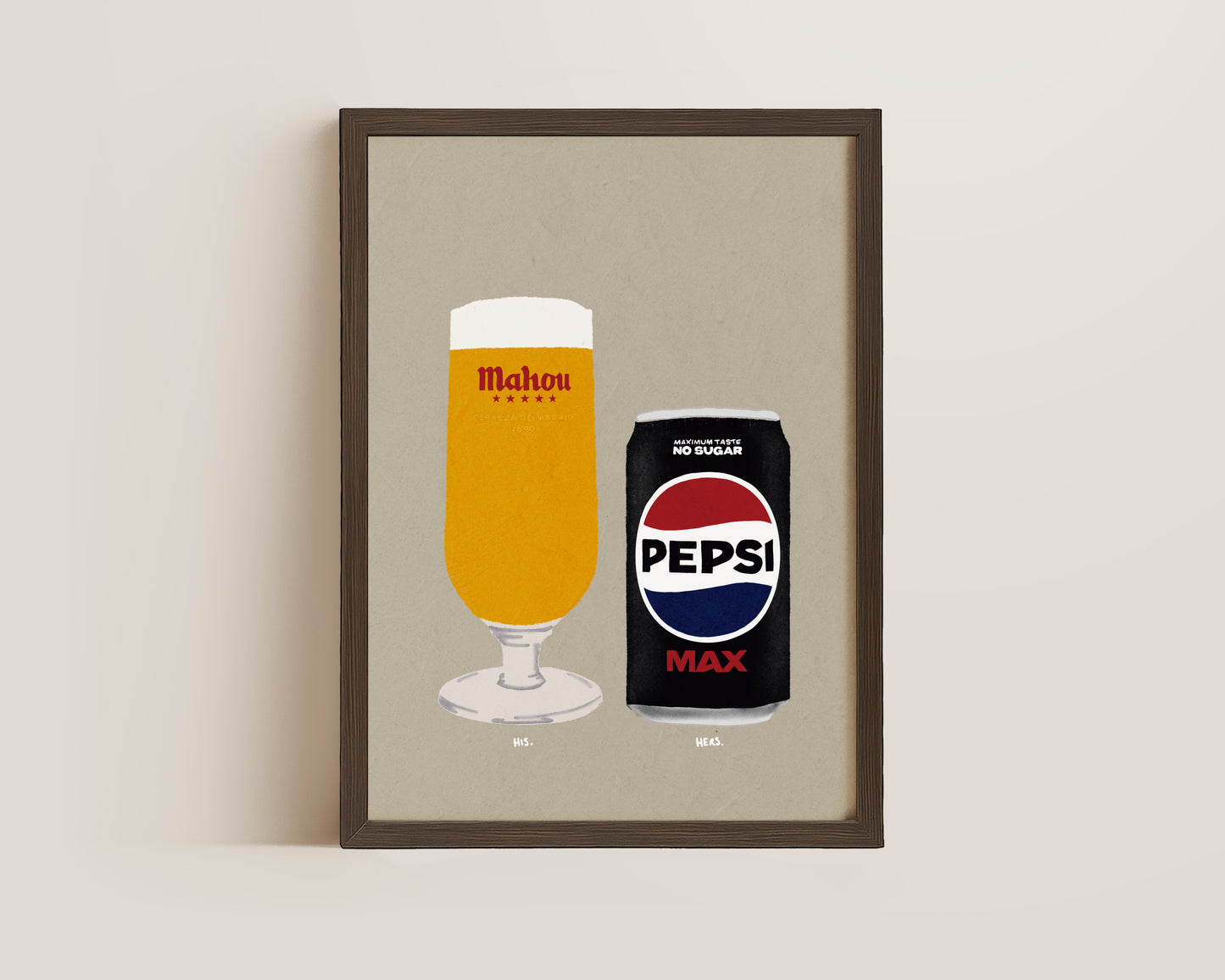 Mahou & Pepsi Max Print