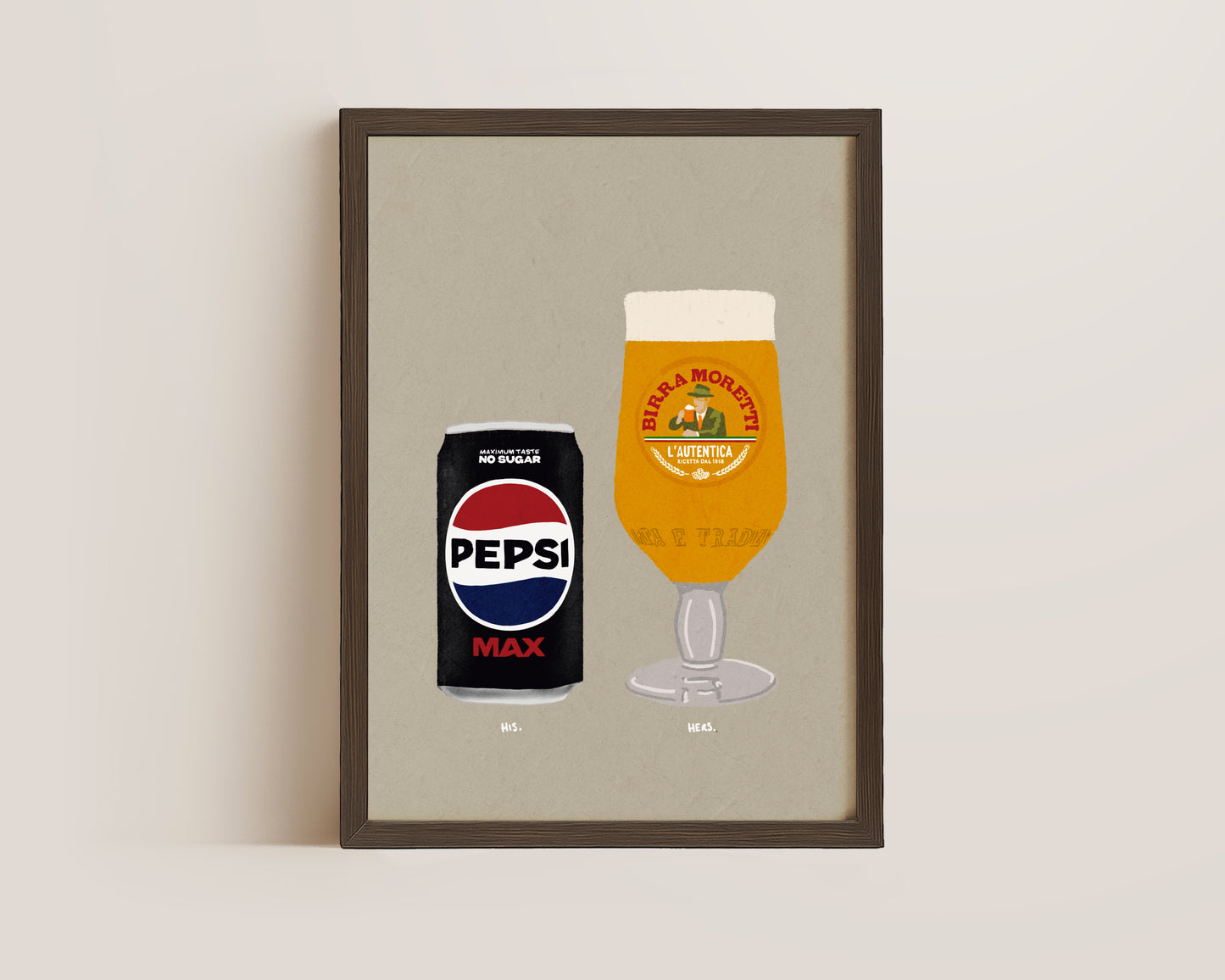 Pepsi Max & Moretti Print