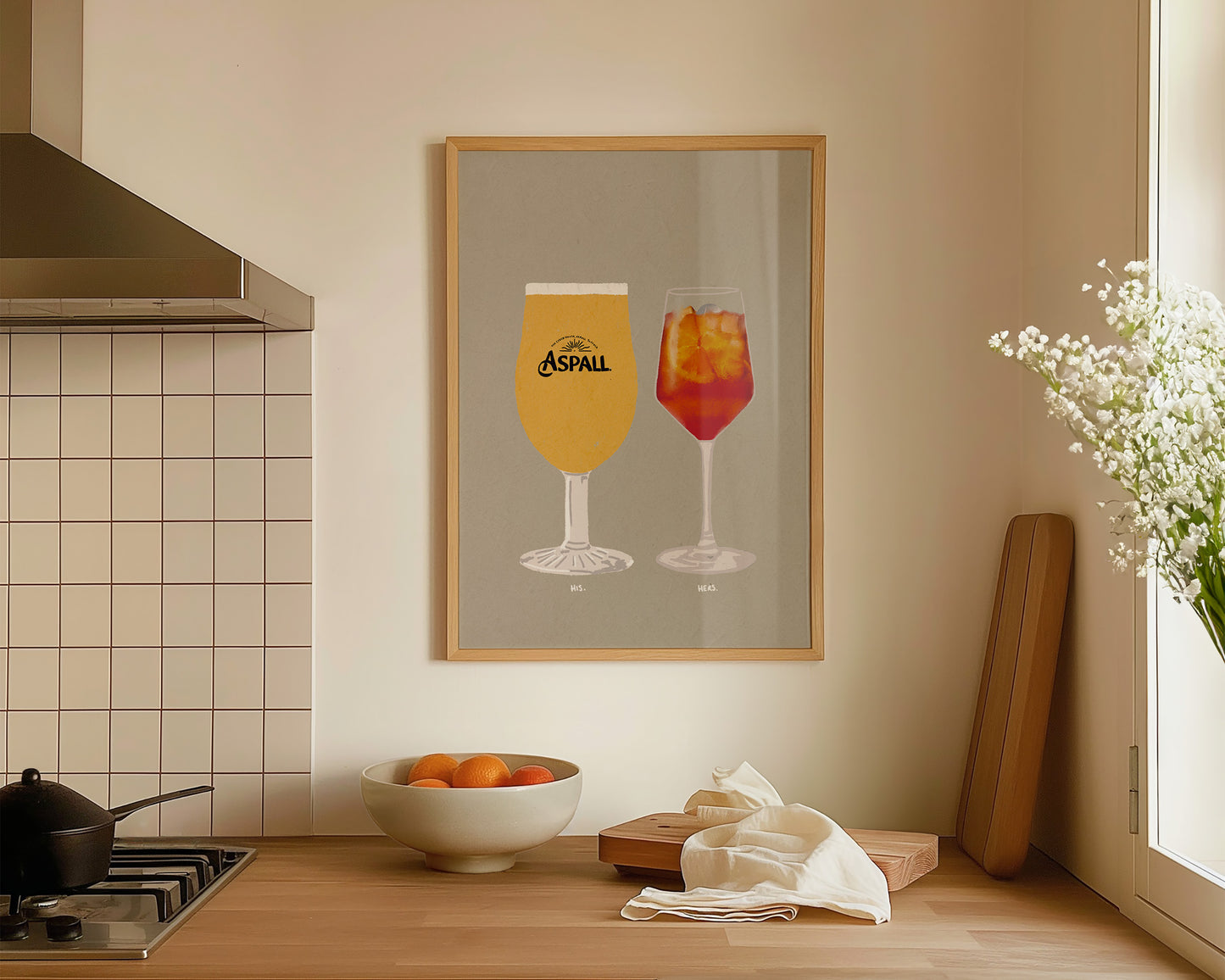 Aspall & Aperol Spritz Print