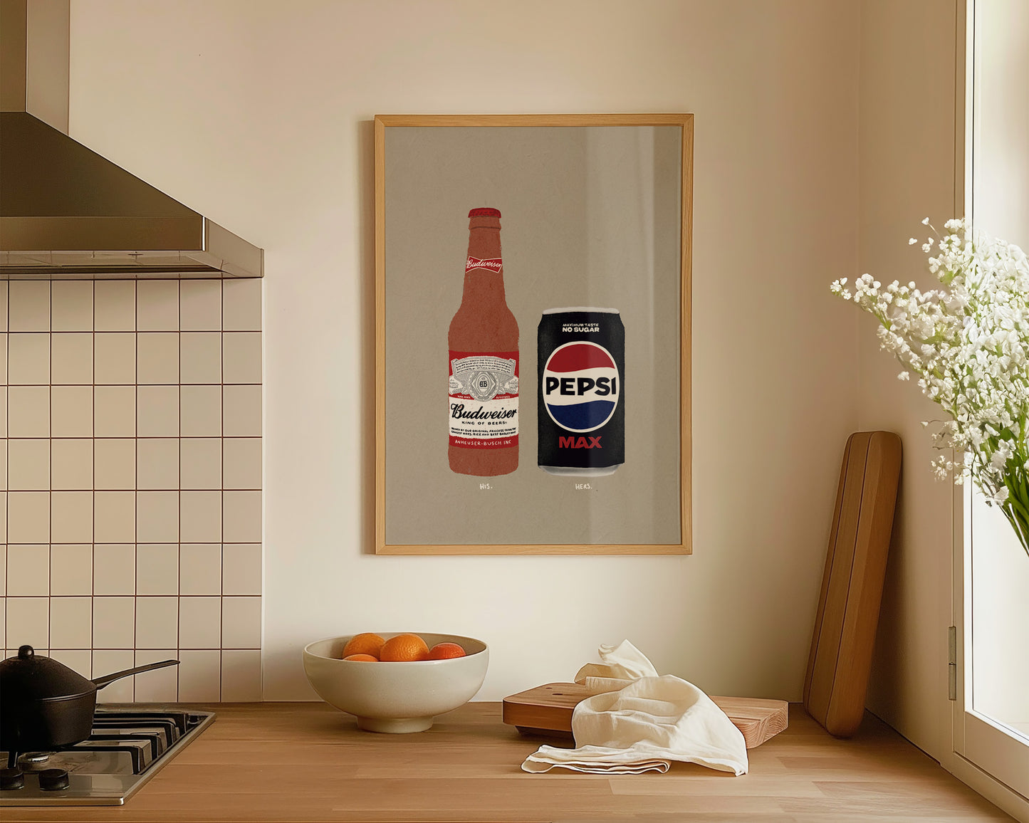 Budweiser & Pepsi Max Print