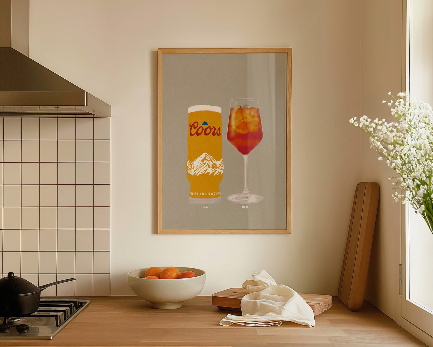 Coors & Aperol Print