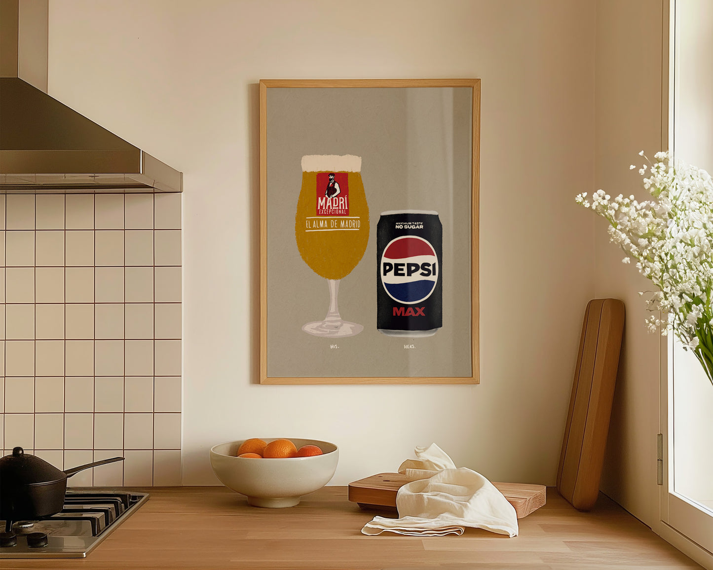 Madri & Pepsi Max Print