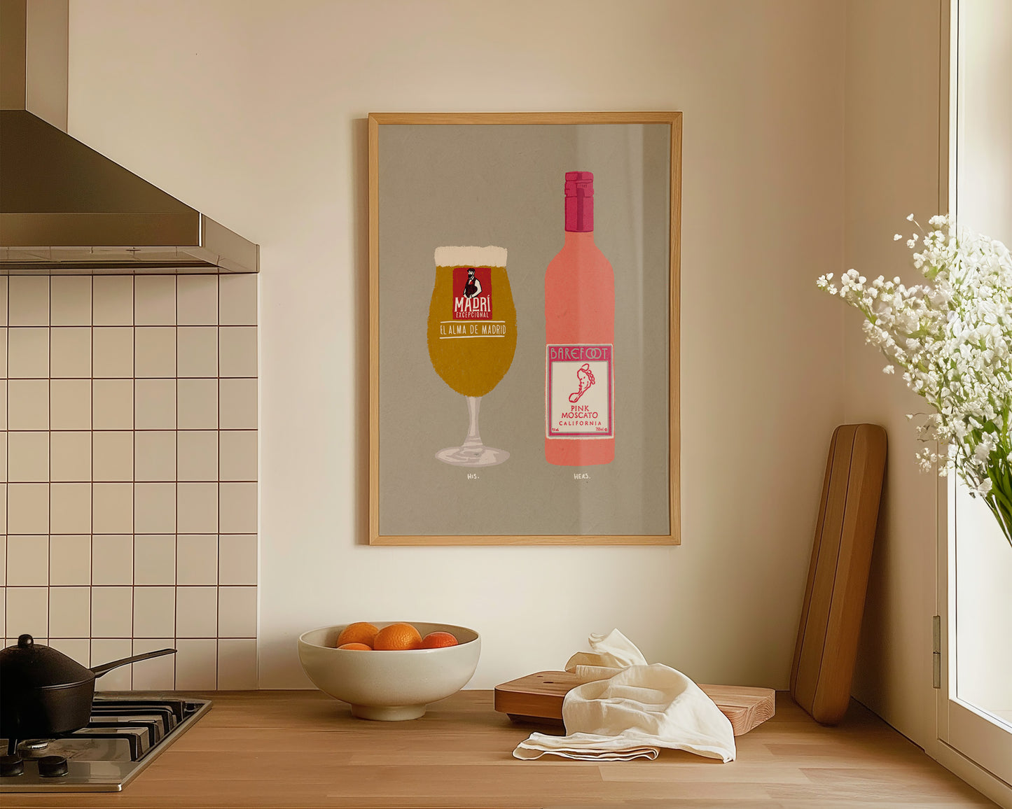 Madri & Pink Moscato Print